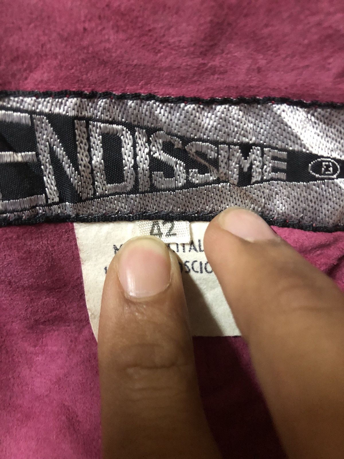 Fendi TRUE VINTAGE 1973 🔥FENDISSIME BUTTONLESS LEATHER JACKET Size US S / EU 44-46 / 1 - 9 Thumbnail