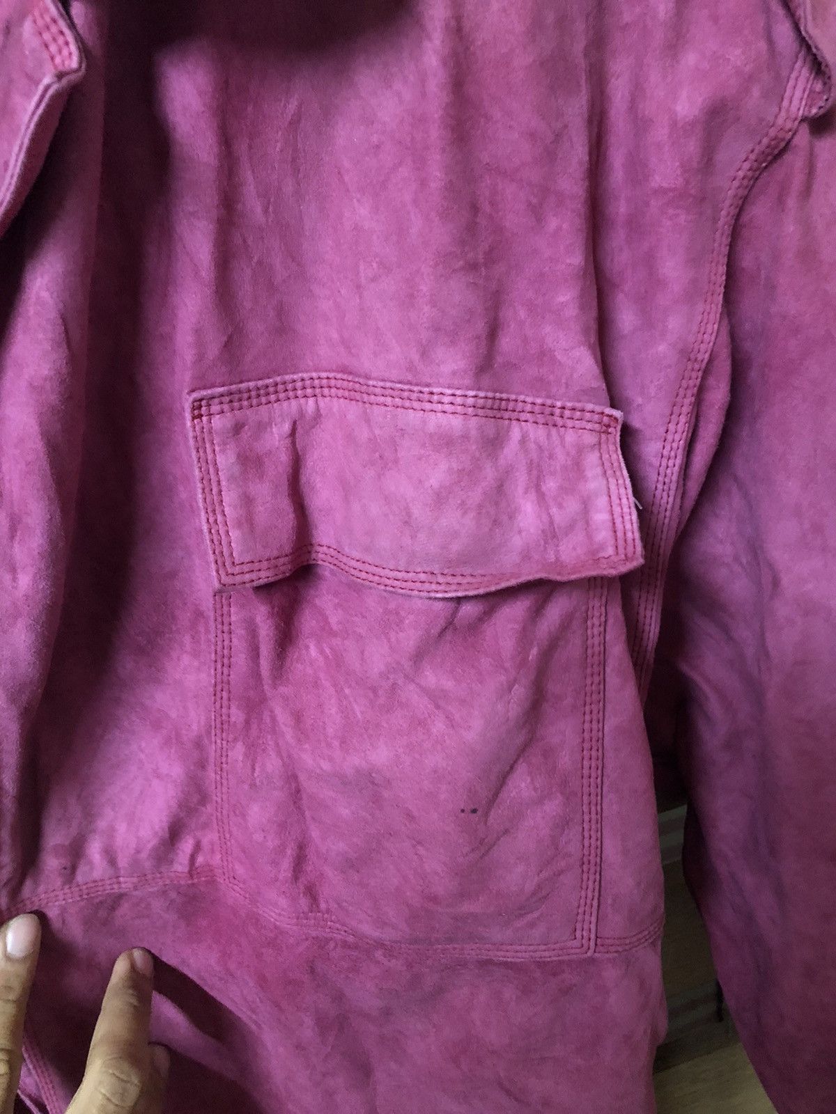 Fendi TRUE VINTAGE 1973 🔥FENDISSIME BUTTONLESS LEATHER JACKET Size US S / EU 44-46 / 1 - 6 Thumbnail