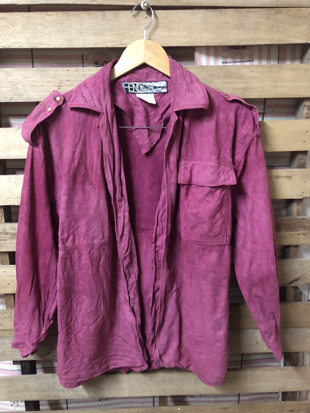 Fendi TRUE VINTAGE 1973 🔥FENDISSIME BUTTONLESS LEATHER JACKET Size US S / EU 44-46 / 1 - 1 Thumbnail