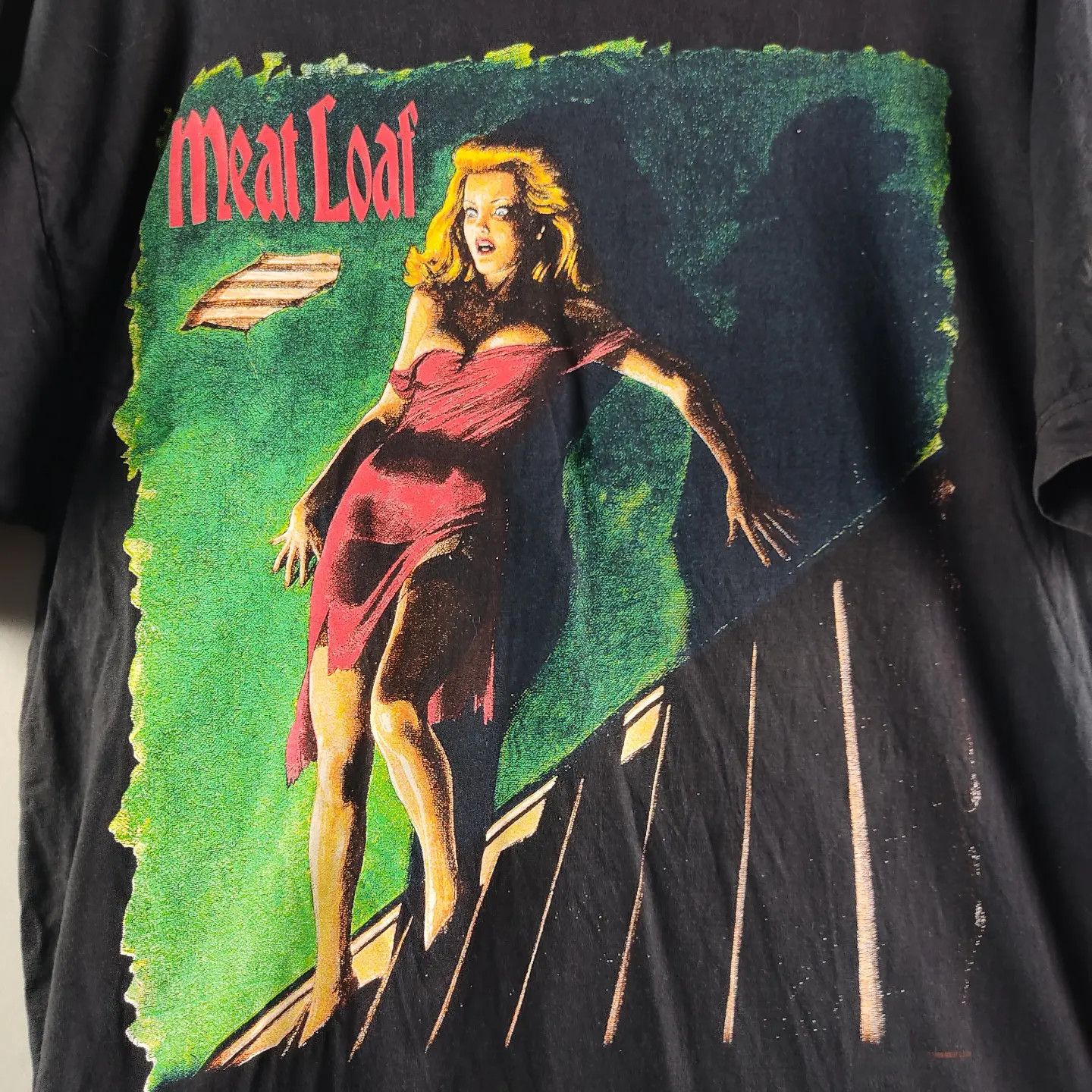 Band Tees × Vintage 1995 Meatloaf Welcome to the neighborhood Size US L / EU 52-54 / 3 - 2 Thumbnail