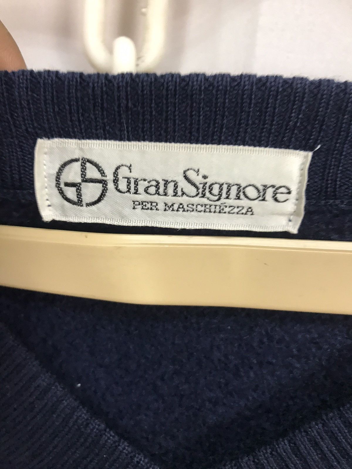 Japanese Brand Gran signore vneck sweatshirt Size US M / EU 48-50 / 2 - 3 Thumbnail