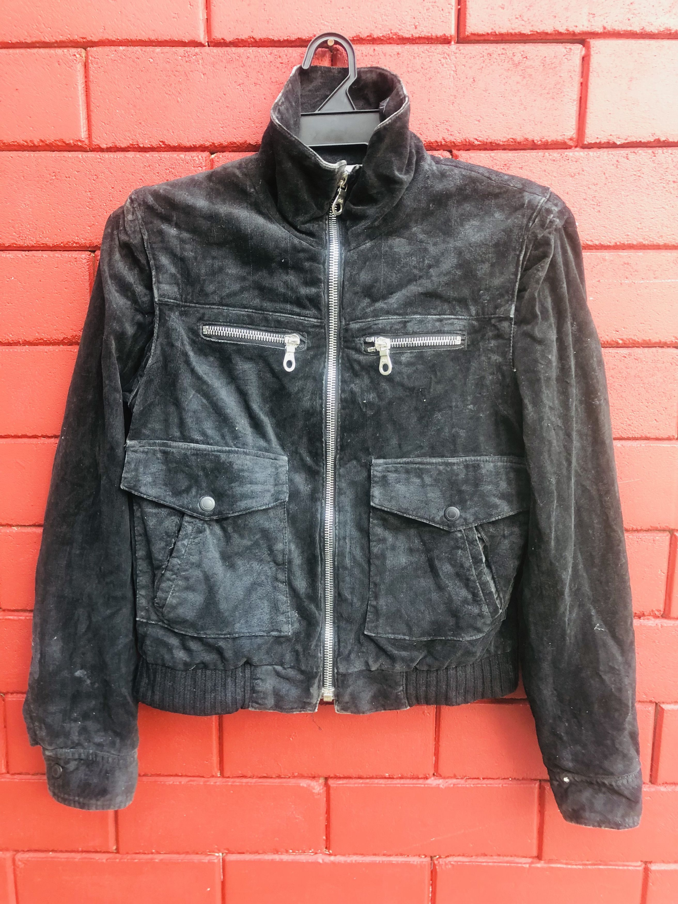 image of Factotum Japanese Designed Fashion Style Jacket in Black, Men's (Size Medium)