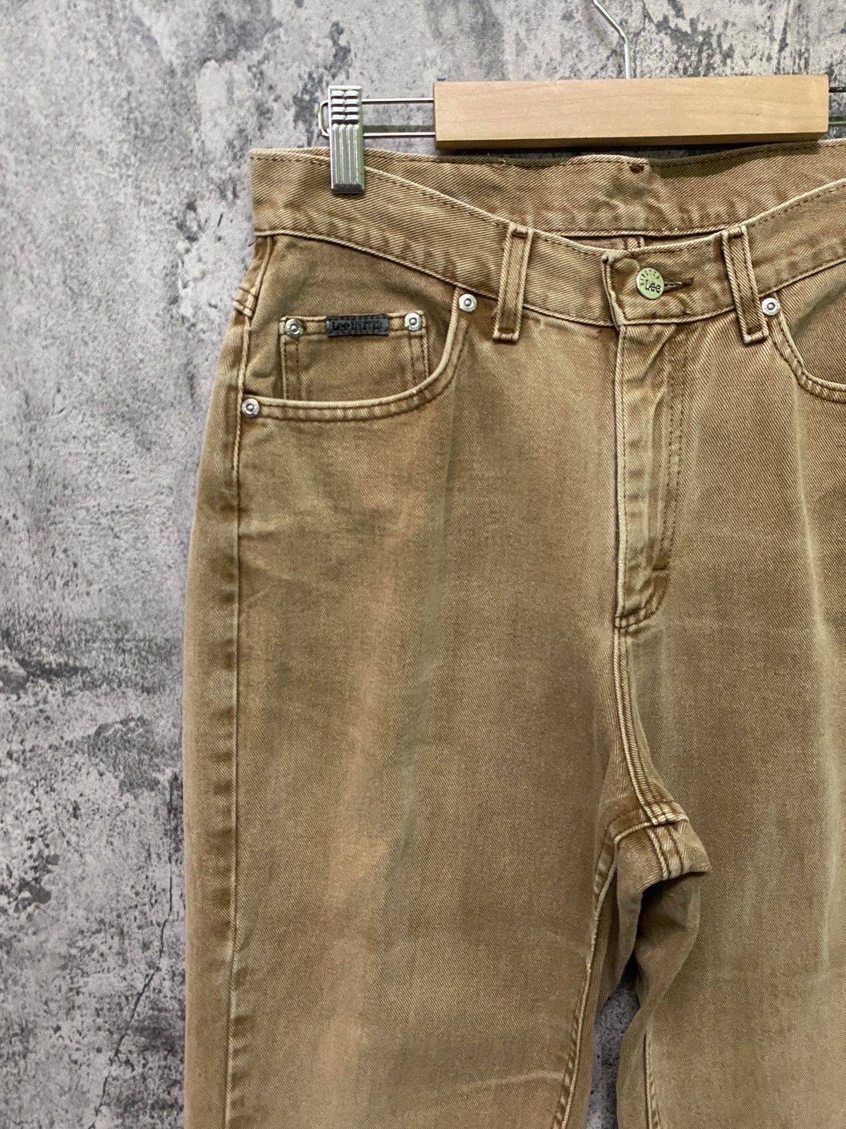 Lee × Vintage Vintage 90s LEE RIVETED Jeans Pants Made in USA Size US 30 / EU 46 - 4 Thumbnail