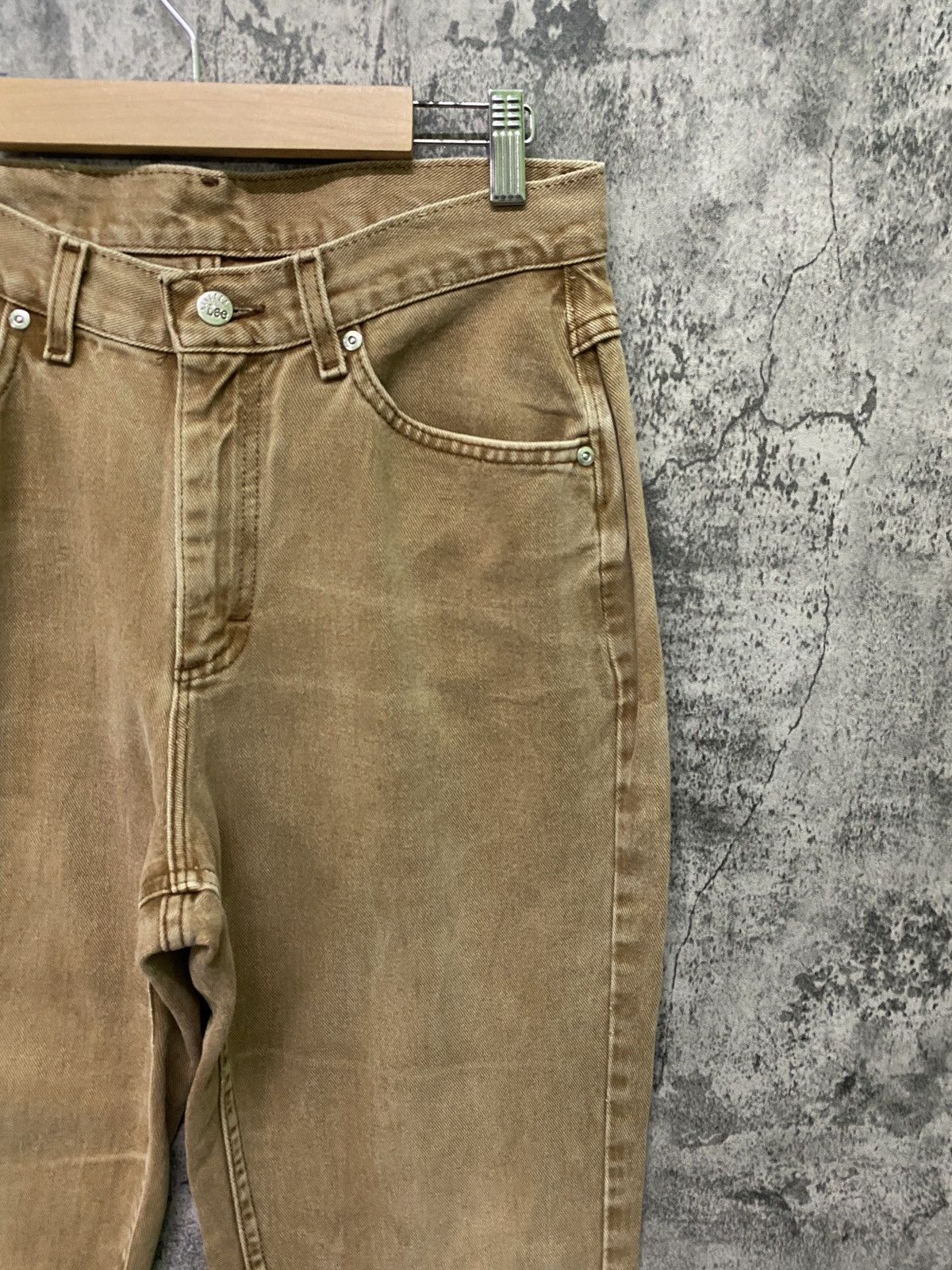 Lee × Vintage Vintage 90s LEE RIVETED Jeans Pants Made in USA Size US 30 / EU 46 - 5 Thumbnail