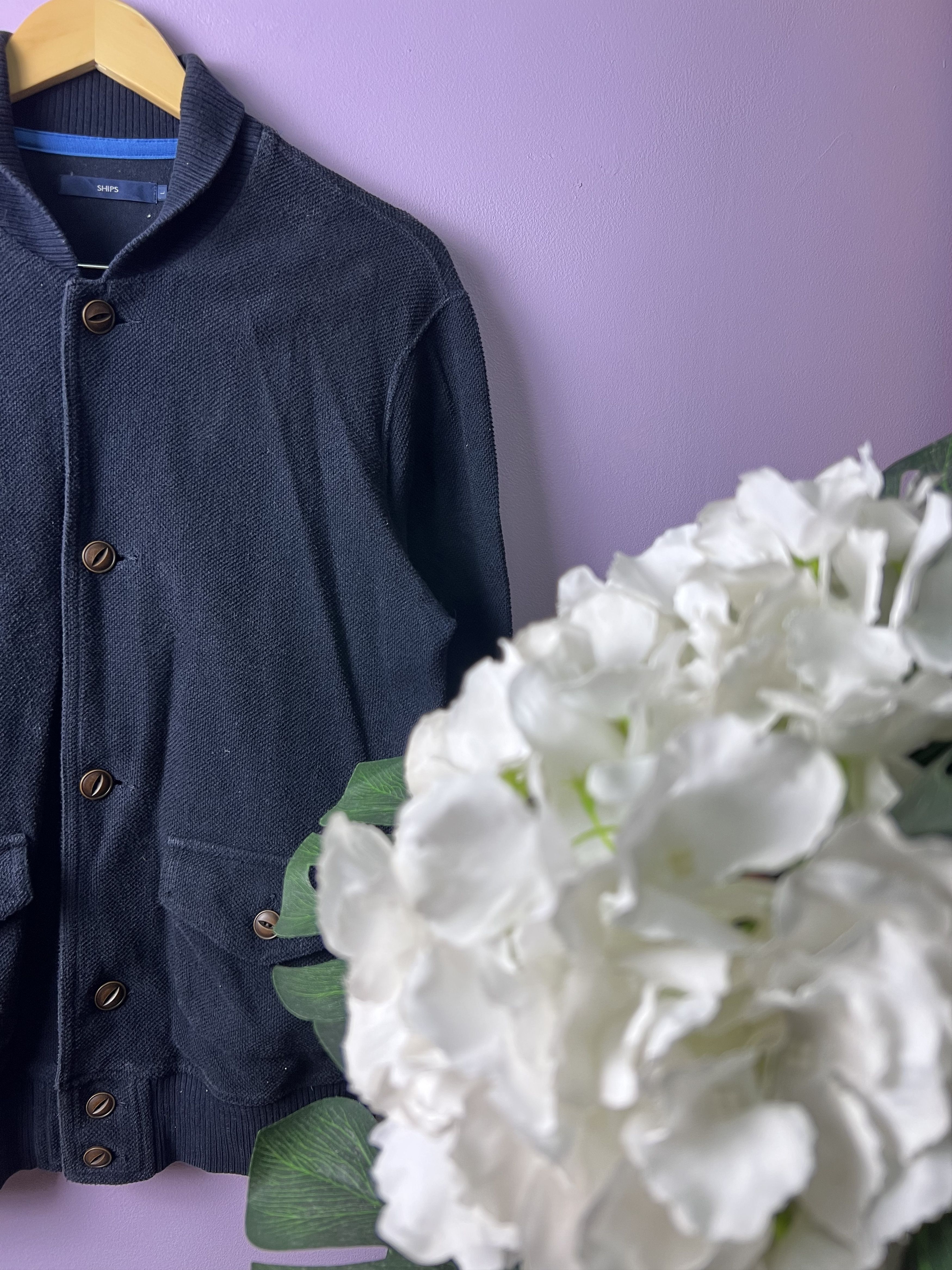 SHIPS 🔥Vintage Ships Button Cardigan Size US S / EU 44-46 / 1 - 5 Thumbnail