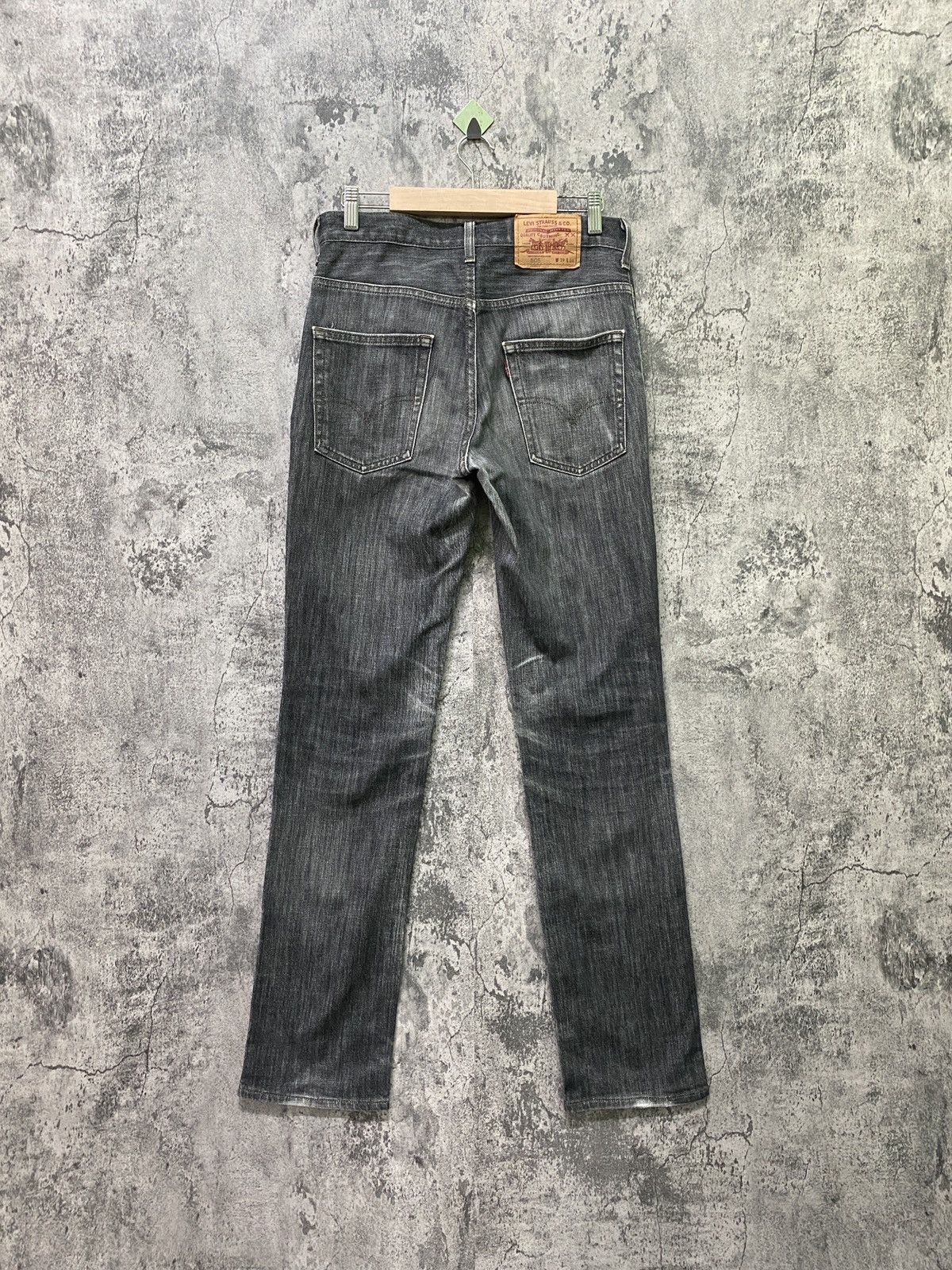 Levi's Vintage 90s 505 Levi's Black Faded Denim Jeans Size US 28 / EU 44 - 2 Thumbnail