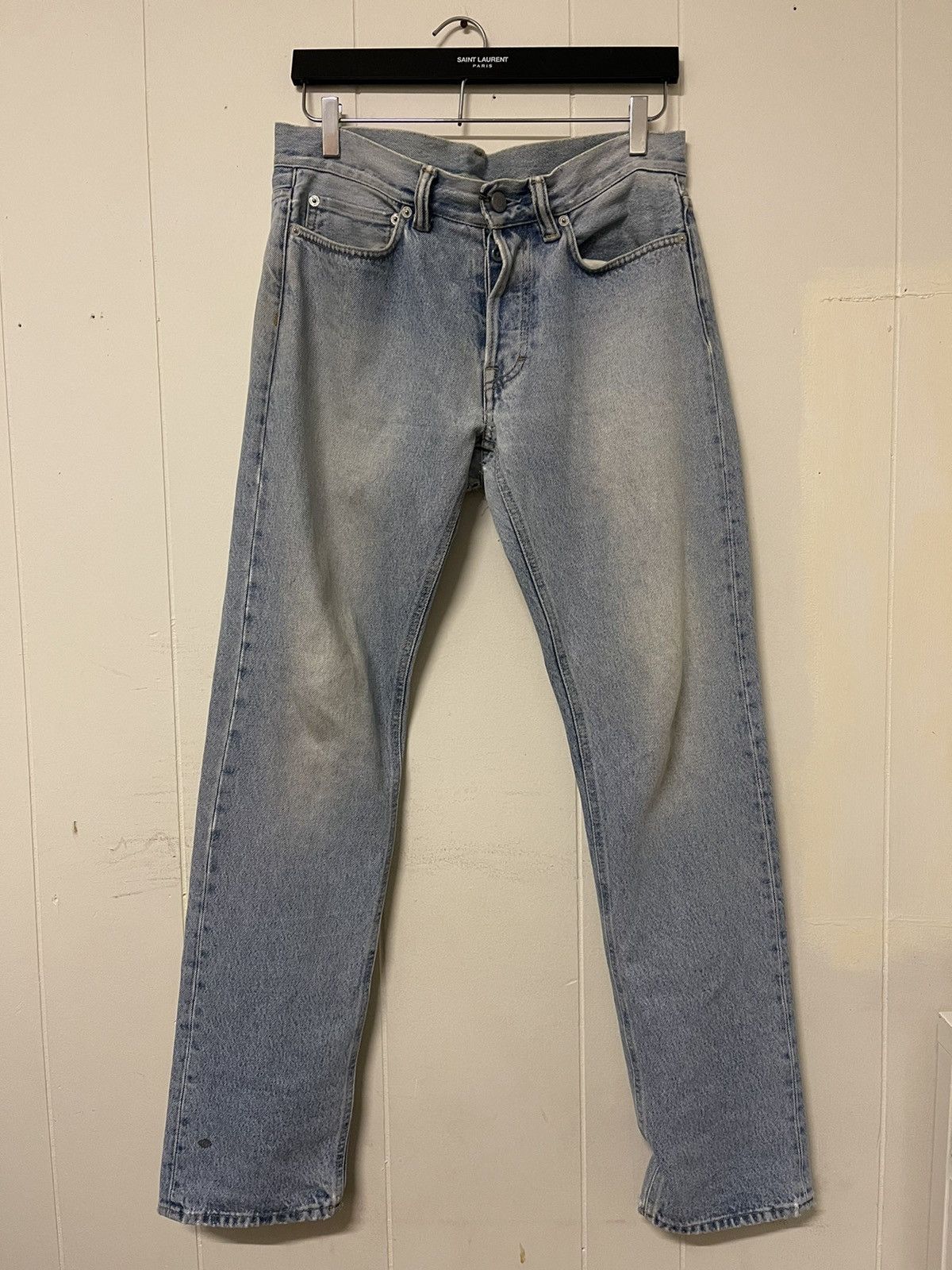 Our Legacy Our Legacy Light Wash Blue Denim Size US 30 / EU 46 - 1 Thumbnail
