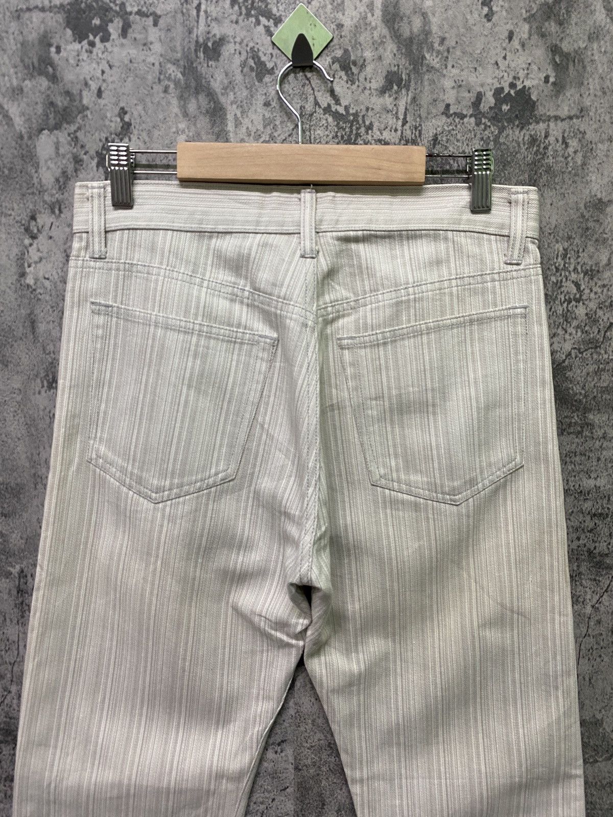 Designer × Japanese Brand Japan Made ROOT THREE Hickory Pinstriped Pants Size US 29 - 12 Thumbnail