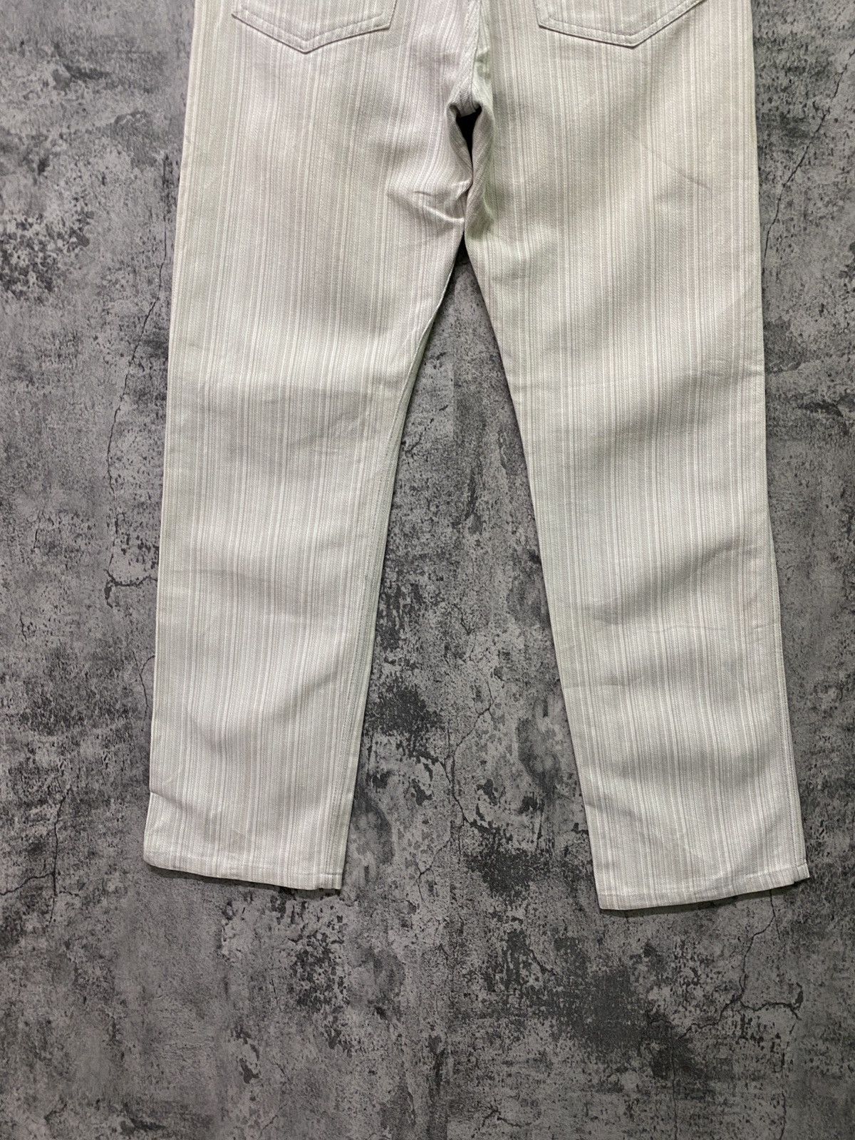 Designer × Japanese Brand Japan Made ROOT THREE Hickory Pinstriped Pants Size US 29 - 19 Thumbnail