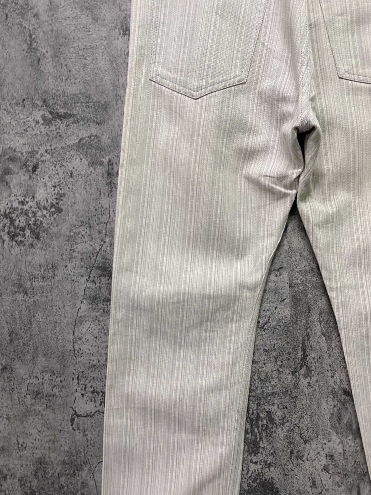 Designer × Japanese Brand Japan Made ROOT THREE Hickory Pinstriped Pants Size US 29 - 17 Thumbnail