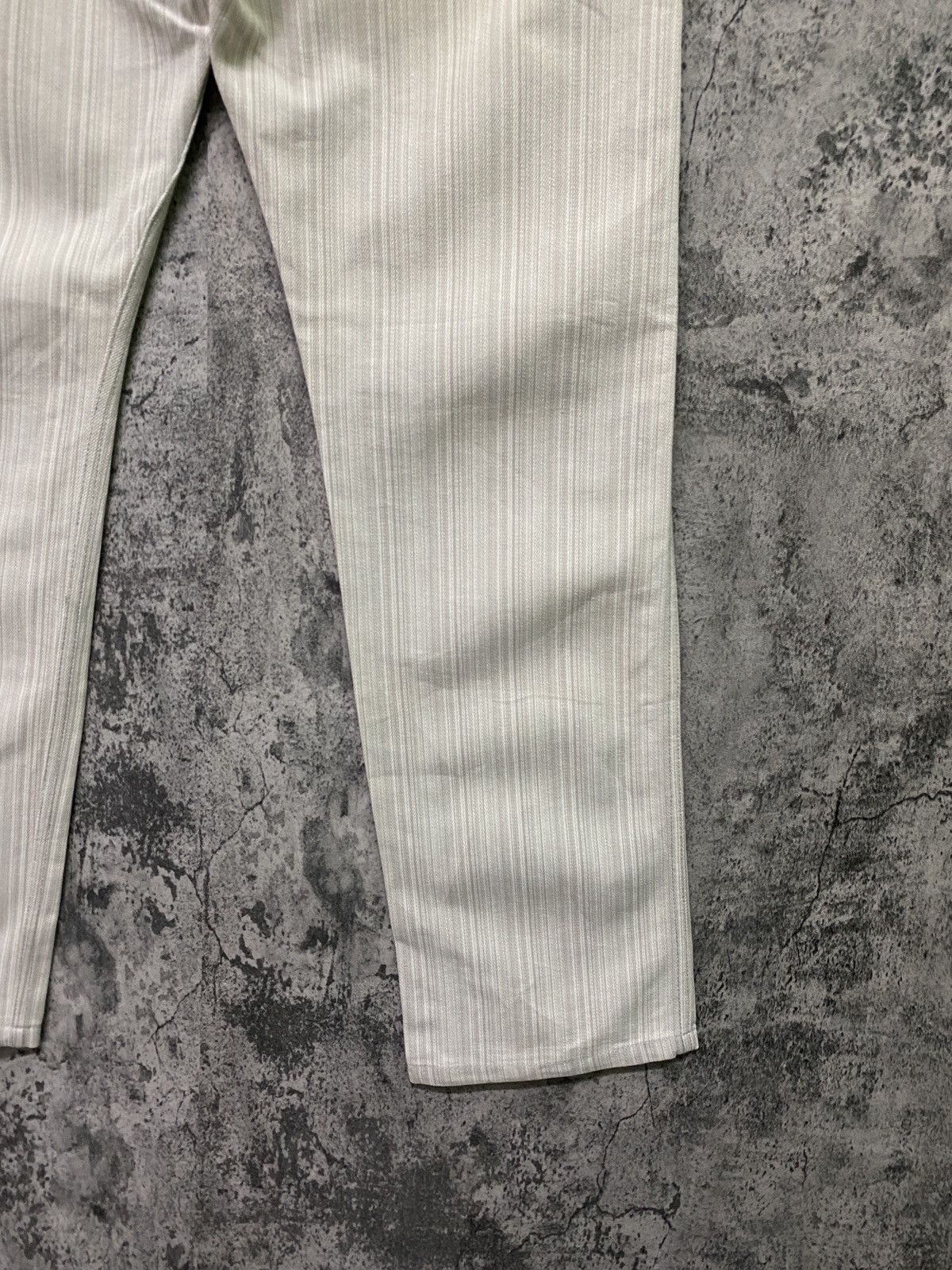 Designer × Japanese Brand Japan Made ROOT THREE Hickory Pinstriped Pants Size US 29 - 16 Thumbnail