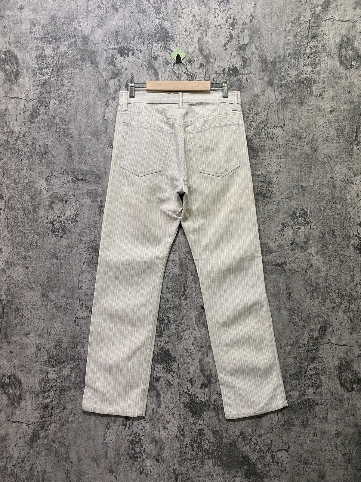 Designer × Japanese Brand Japan Made ROOT THREE Hickory Pinstriped Pants Size US 29 - 2 Thumbnail