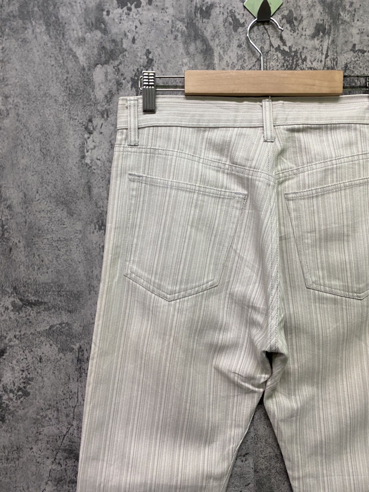Designer × Japanese Brand Japan Made ROOT THREE Hickory Pinstriped Pants Size US 29 - 13 Thumbnail