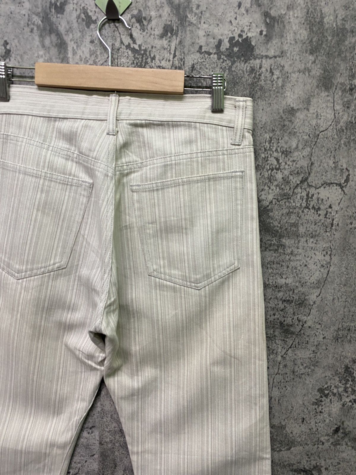 Designer × Japanese Brand Japan Made ROOT THREE Hickory Pinstriped Pants Size US 29 - 14 Thumbnail