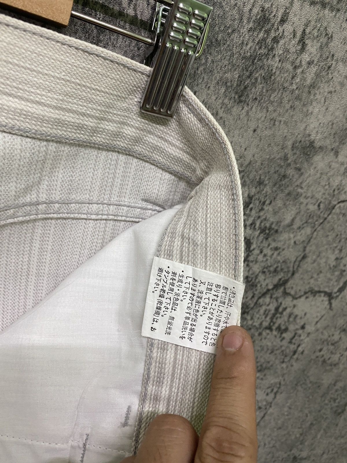 Designer × Japanese Brand Japan Made ROOT THREE Hickory Pinstriped Pants Size US 29 - 22 Thumbnail