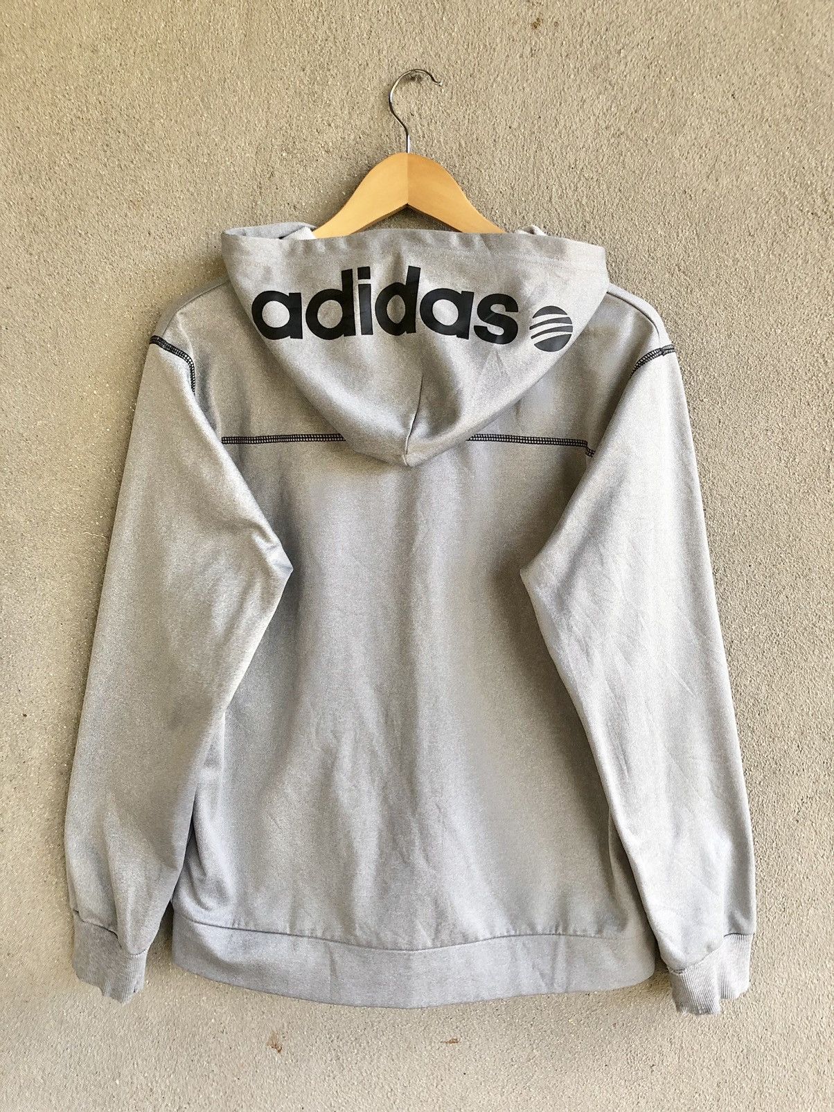 Adidas ADIDAS NEO Zipper Hoodie Size US M / EU 48-50 / 2 - 2 Thumbnail