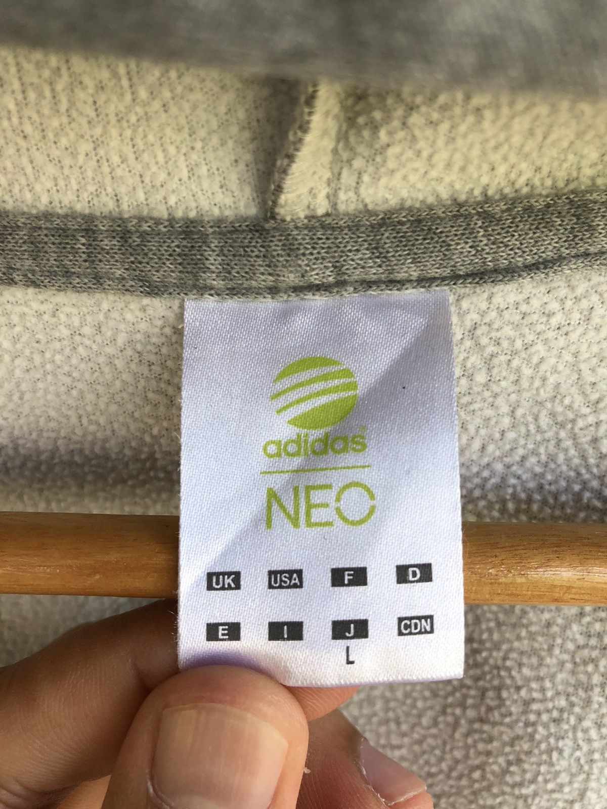 Adidas ADIDAS NEO Zipper Hoodie Size US M / EU 48-50 / 2 - 5 Thumbnail