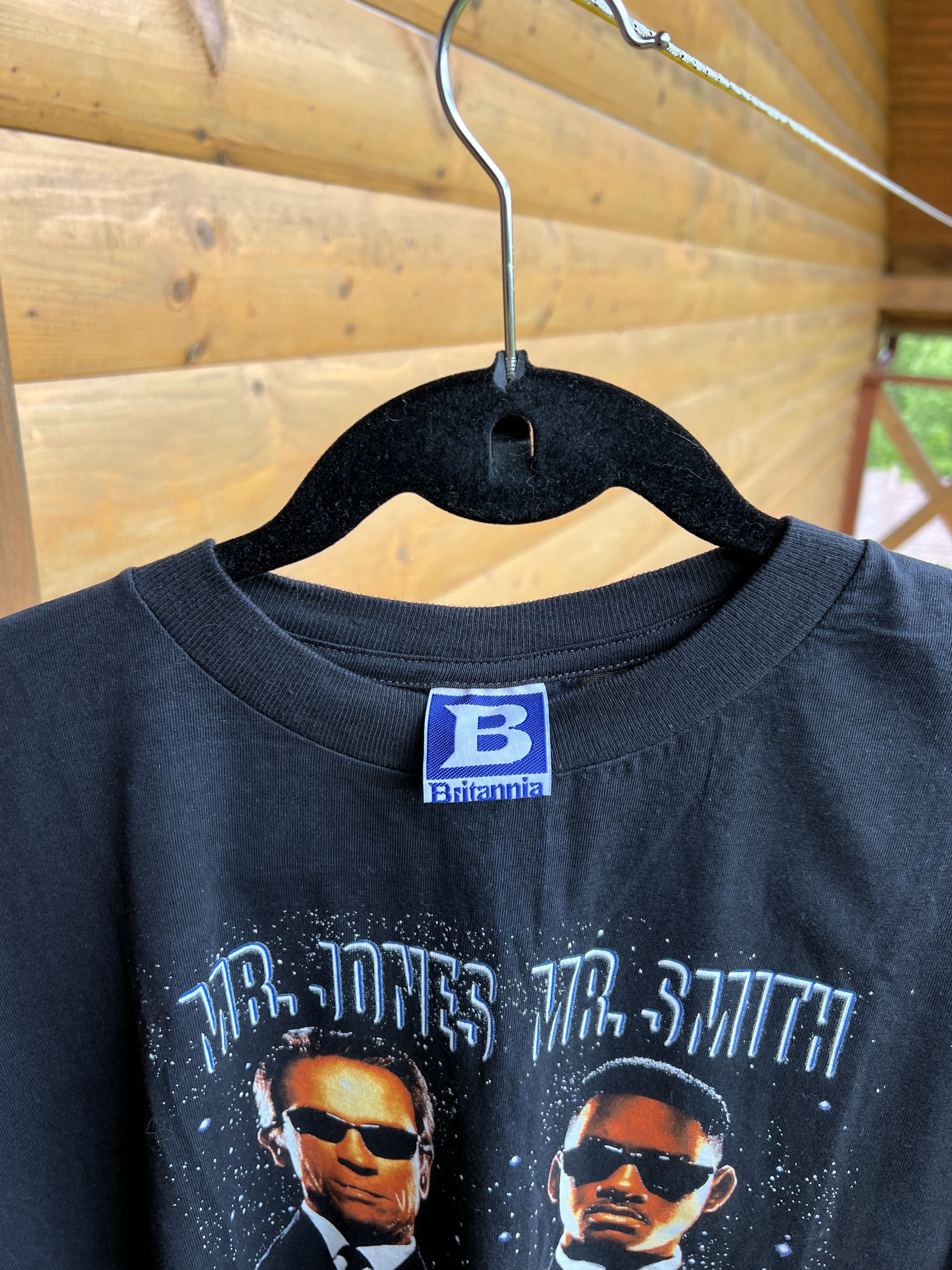 Vintage Vintage 1997 Men in Black movie t-shirt Size US XL / EU 56 / 4 - 3 Thumbnail