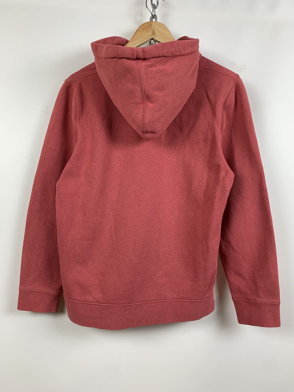 Stussy 00s Vintage Stussy Big Logo Pink Hoodie Size US S / EU 44-46 / 1 - 3 Thumbnail