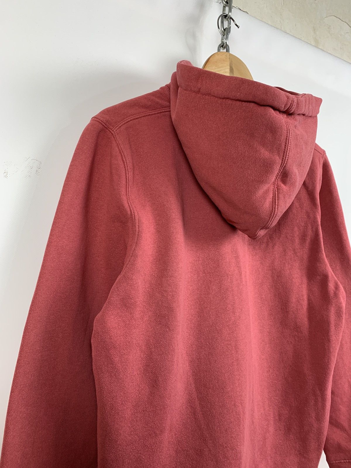 Stussy 00s Vintage Stussy Big Logo Pink Hoodie Size US S / EU 44-46 / 1 - 13 Thumbnail