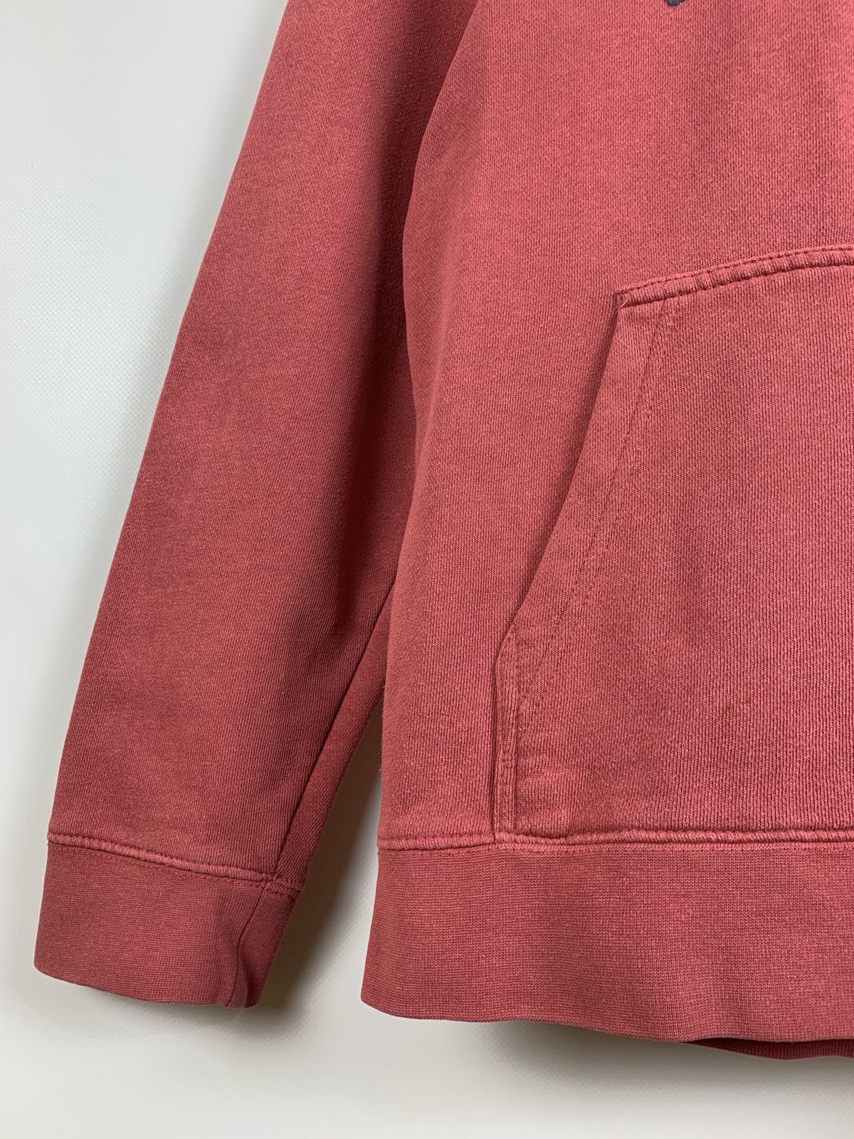 Stussy 00s Vintage Stussy Big Logo Pink Hoodie Size US S / EU 44-46 / 1 - 7 Thumbnail