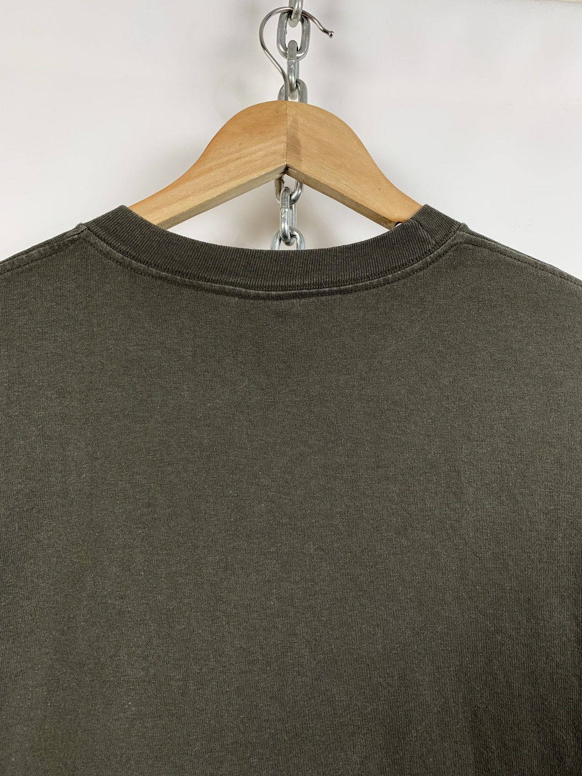 Stussy 00s Vintage Stussy Khaki Big Logo T-Shirt Size US L / EU 52-54 / 3 - 9 Thumbnail