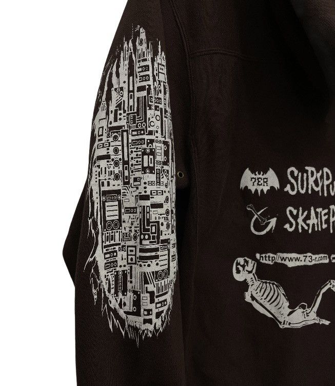 Japanese Brand X973 Surf Skate Punk Heros Hoodie Sweater Size US M / EU 48-50 / 2 - 3 Thumbnail