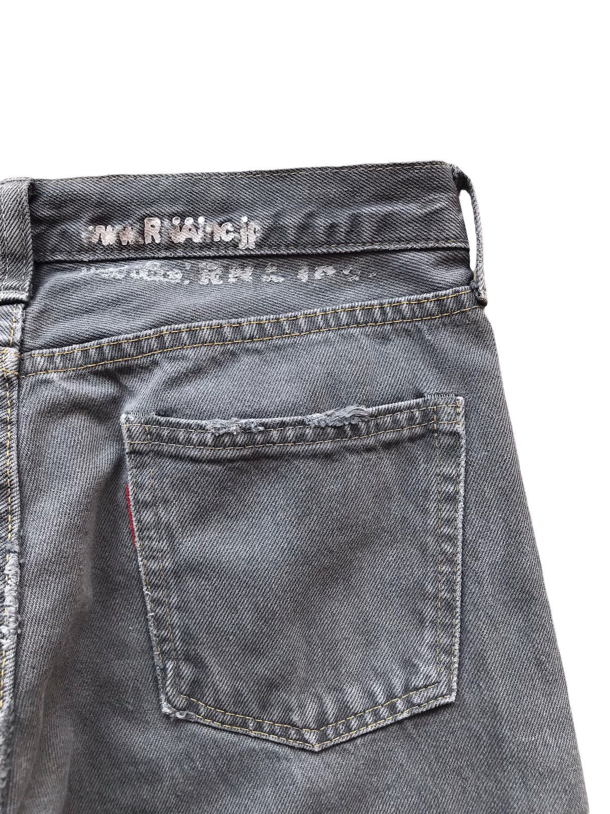 Japanese Brand RNA SLANG Japan Made Grey Tie-Dye Denim Jeans Size US 29 - 8 Thumbnail