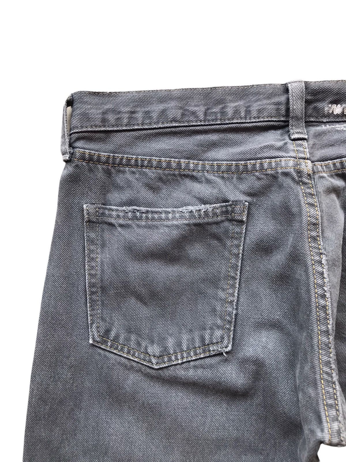 Japanese Brand RNA SLANG Japan Made Grey Tie-Dye Denim Jeans Size US 29 - 9 Thumbnail