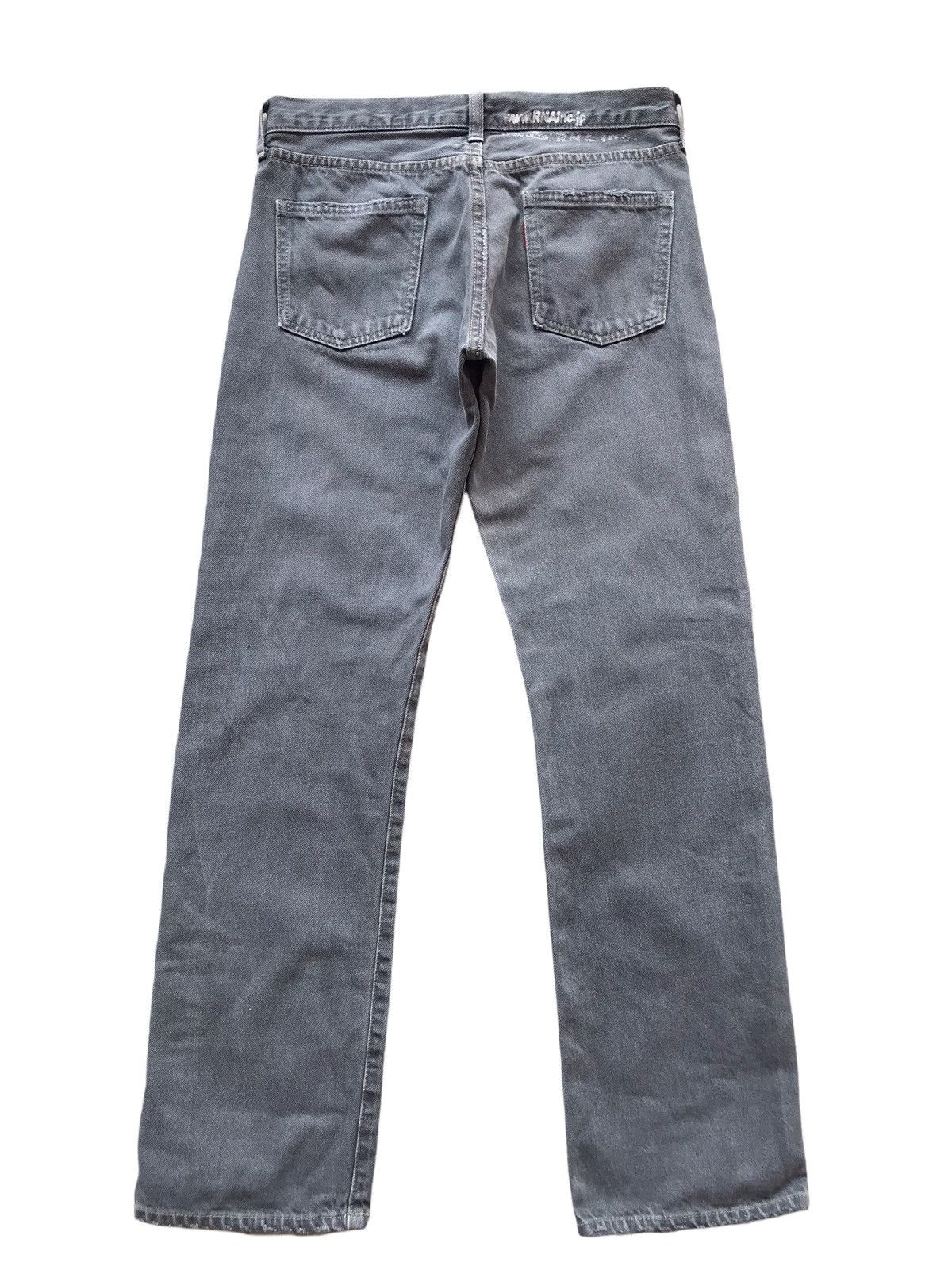 Japanese Brand RNA SLANG Japan Made Grey Tie-Dye Denim Jeans Size US 29 - 7 Thumbnail