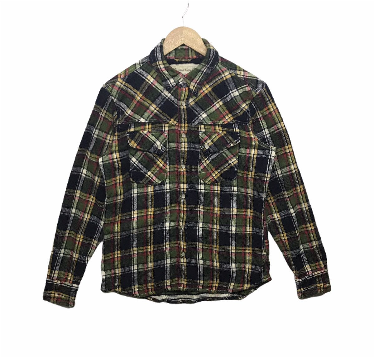 Beams Plus × Japanese Brand × Marithe + Francois Girbaud Beams Flannel Button Up Shirt Size US S / EU 44-46 / 1 - 1 Thumbnail
