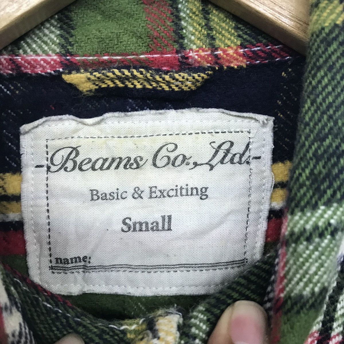Beams Plus × Japanese Brand × Marithe + Francois Girbaud Beams Flannel Button Up Shirt Size US S / EU 44-46 / 1 - 6 Thumbnail