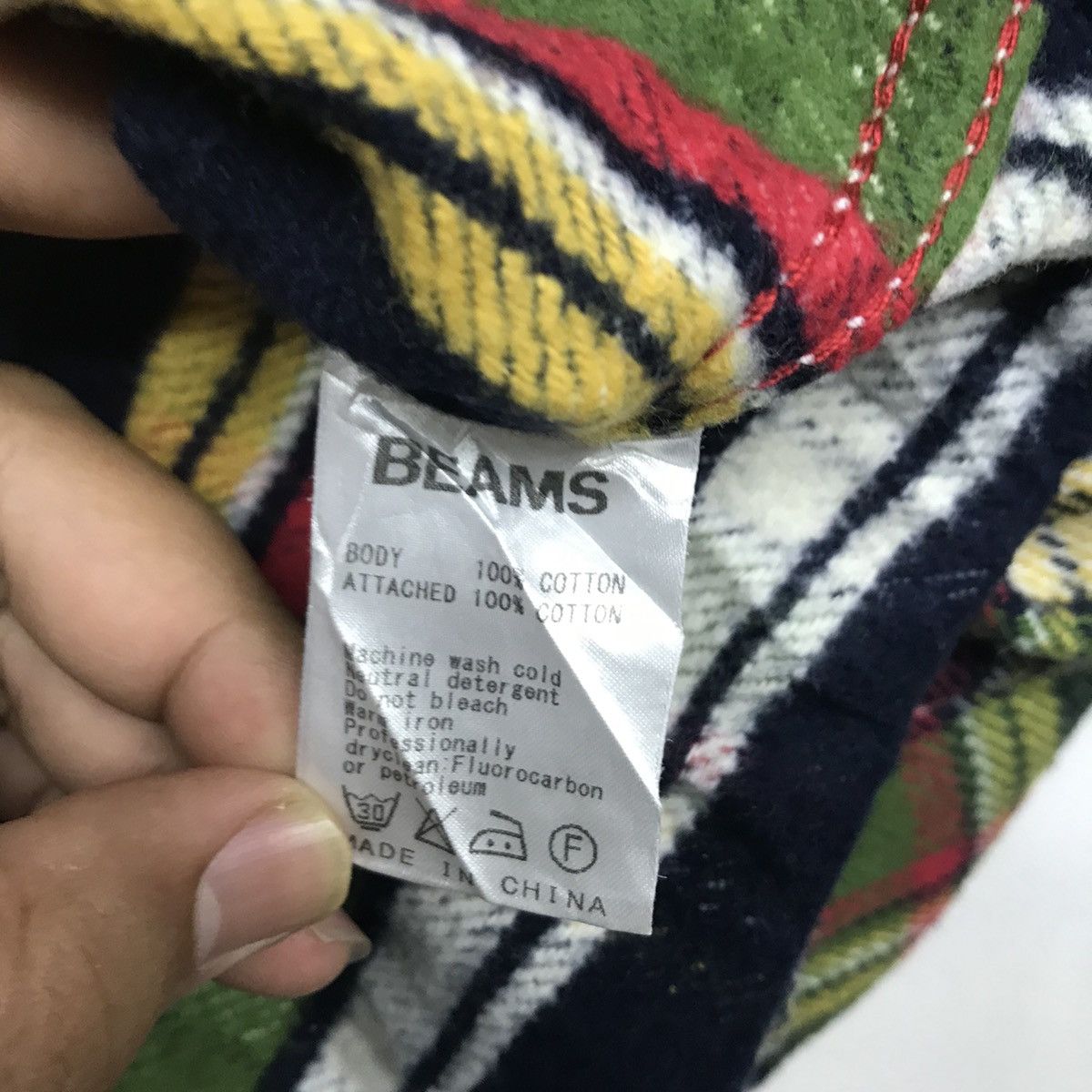 Beams Plus × Japanese Brand × Marithe + Francois Girbaud Beams Flannel Button Up Shirt Size US S / EU 44-46 / 1 - 8 Thumbnail