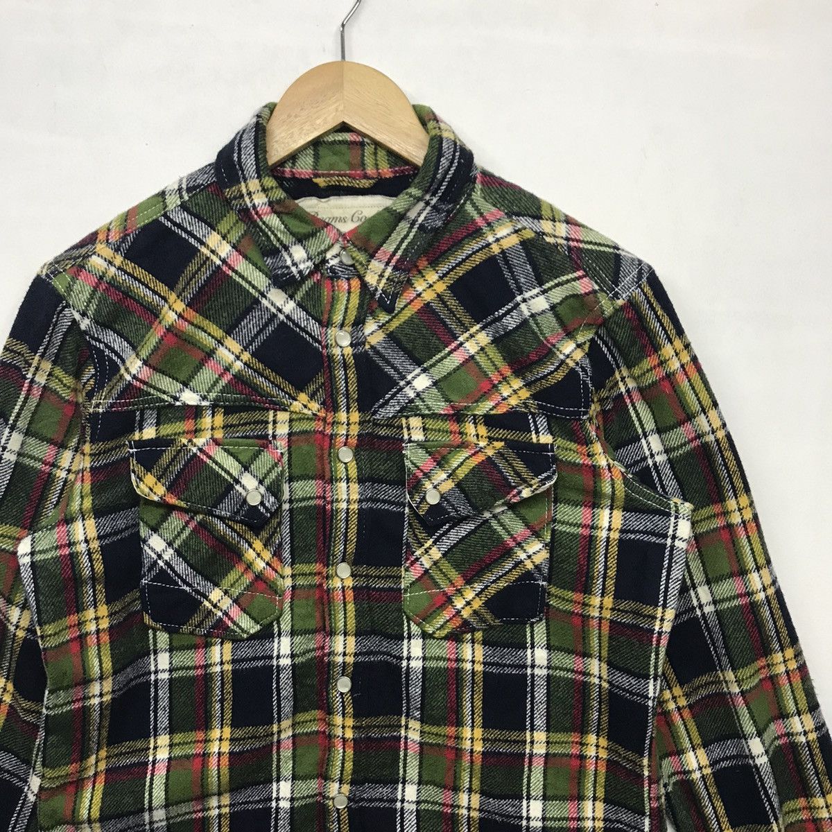 Beams Plus × Japanese Brand × Marithe + Francois Girbaud Beams Flannel Button Up Shirt Size US S / EU 44-46 / 1 - 3 Thumbnail