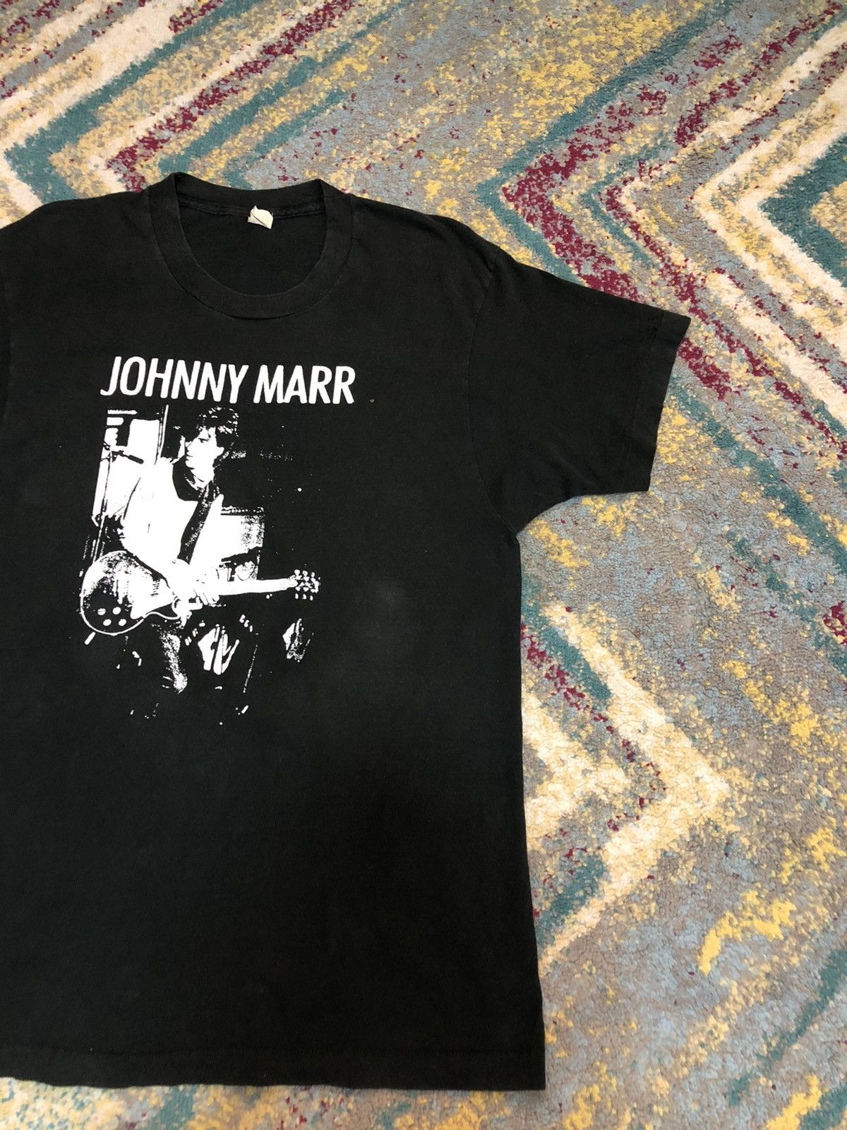 Band Tees × The Smiths × Vintage 🔥Vintage 80s Johnny Marr Meat Is Murder Size US XL / EU 56 / 4 - 5 Thumbnail
