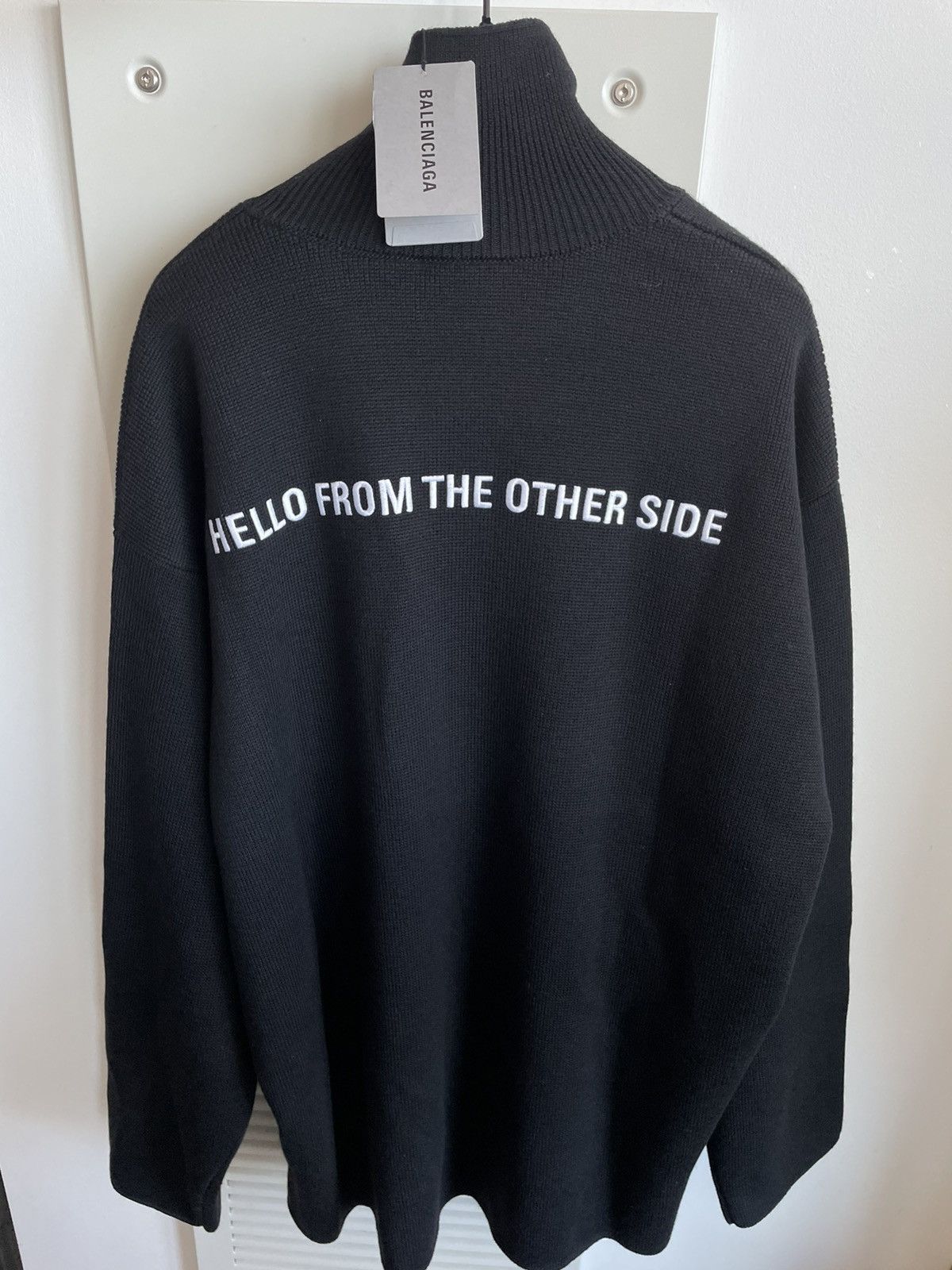 Balenciaga Super Runway Alien 👽 Balenciaga Sweater Brand New Rare Size US XL / EU 56 / 4 - 24 Thumbnail