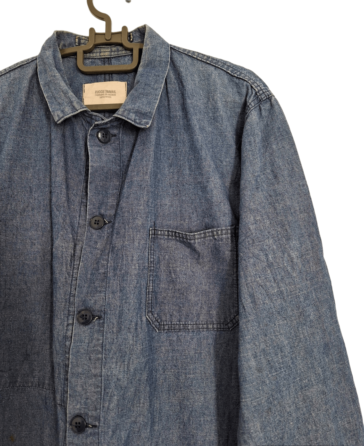 Japanese Brand × Zucca Zucca Travail Chambray Size US L / EU 52-54 / 3 - 3 Thumbnail