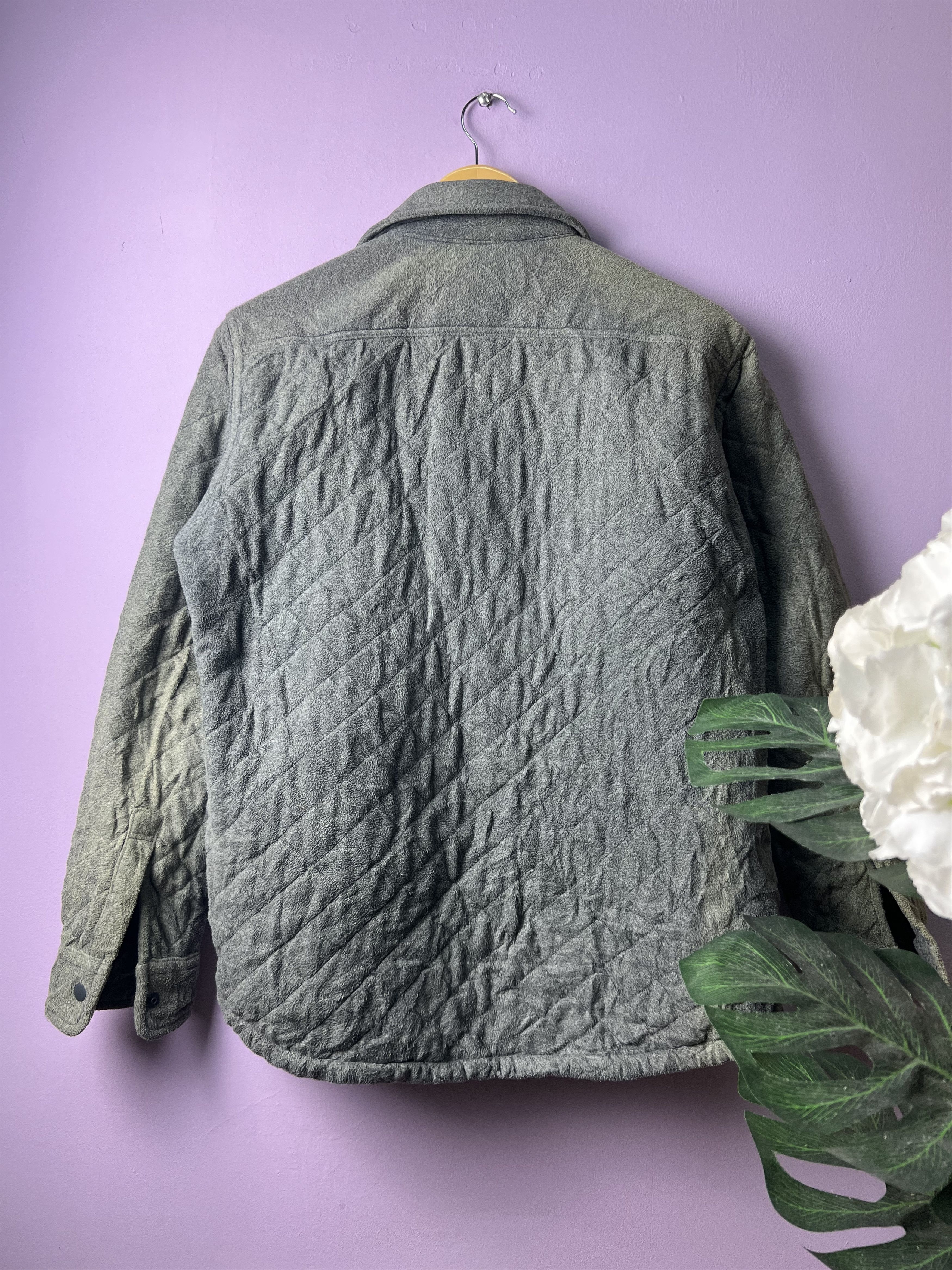 Japanese Brand 🔥Sun Faded Uniqlo Quilted Jackets Size US S / EU 44-46 / 1 - 3 Thumbnail