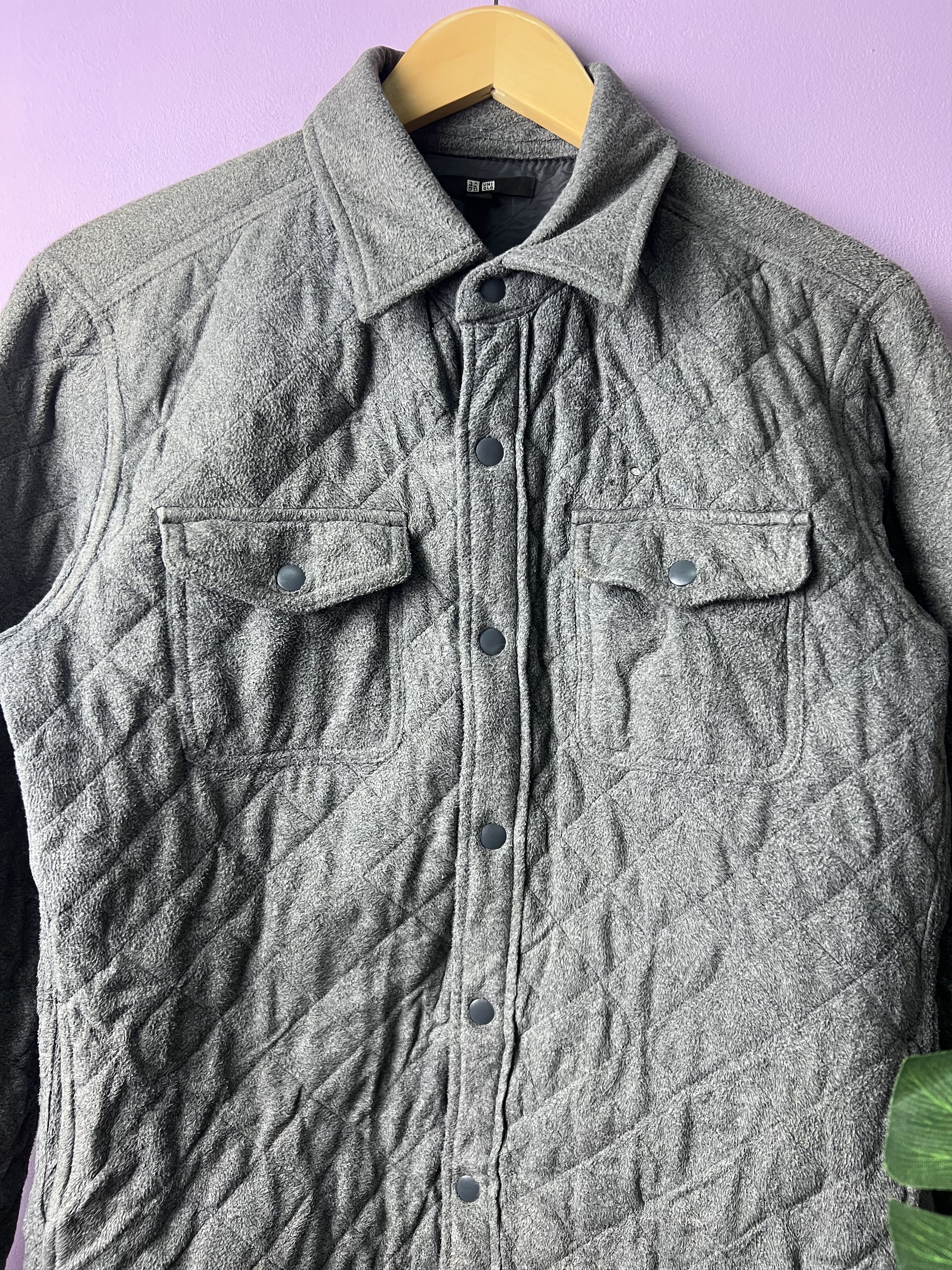 Japanese Brand 🔥Sun Faded Uniqlo Quilted Jackets Size US S / EU 44-46 / 1 - 6 Thumbnail