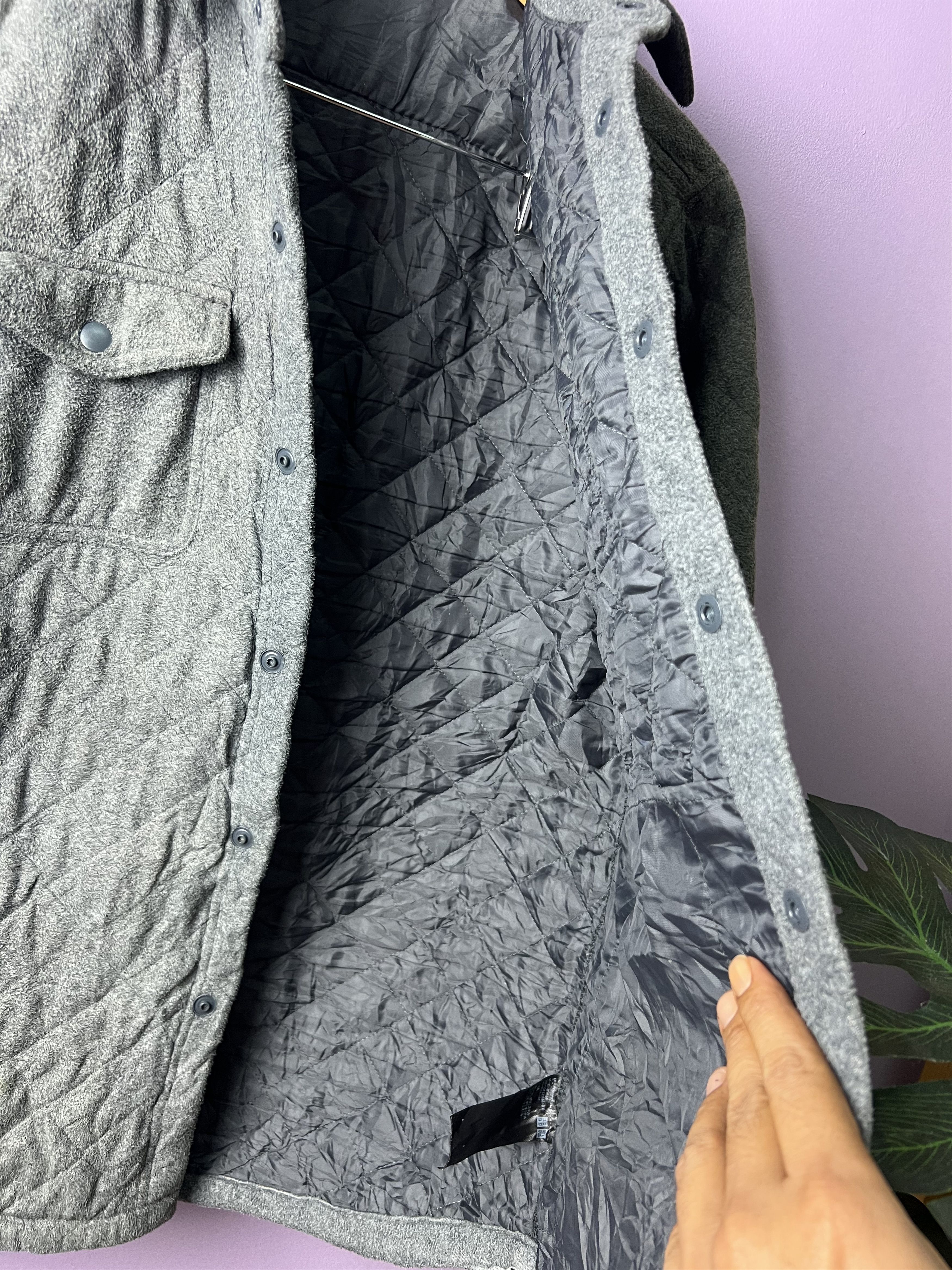 Japanese Brand 🔥Sun Faded Uniqlo Quilted Jackets Size US S / EU 44-46 / 1 - 14 Thumbnail
