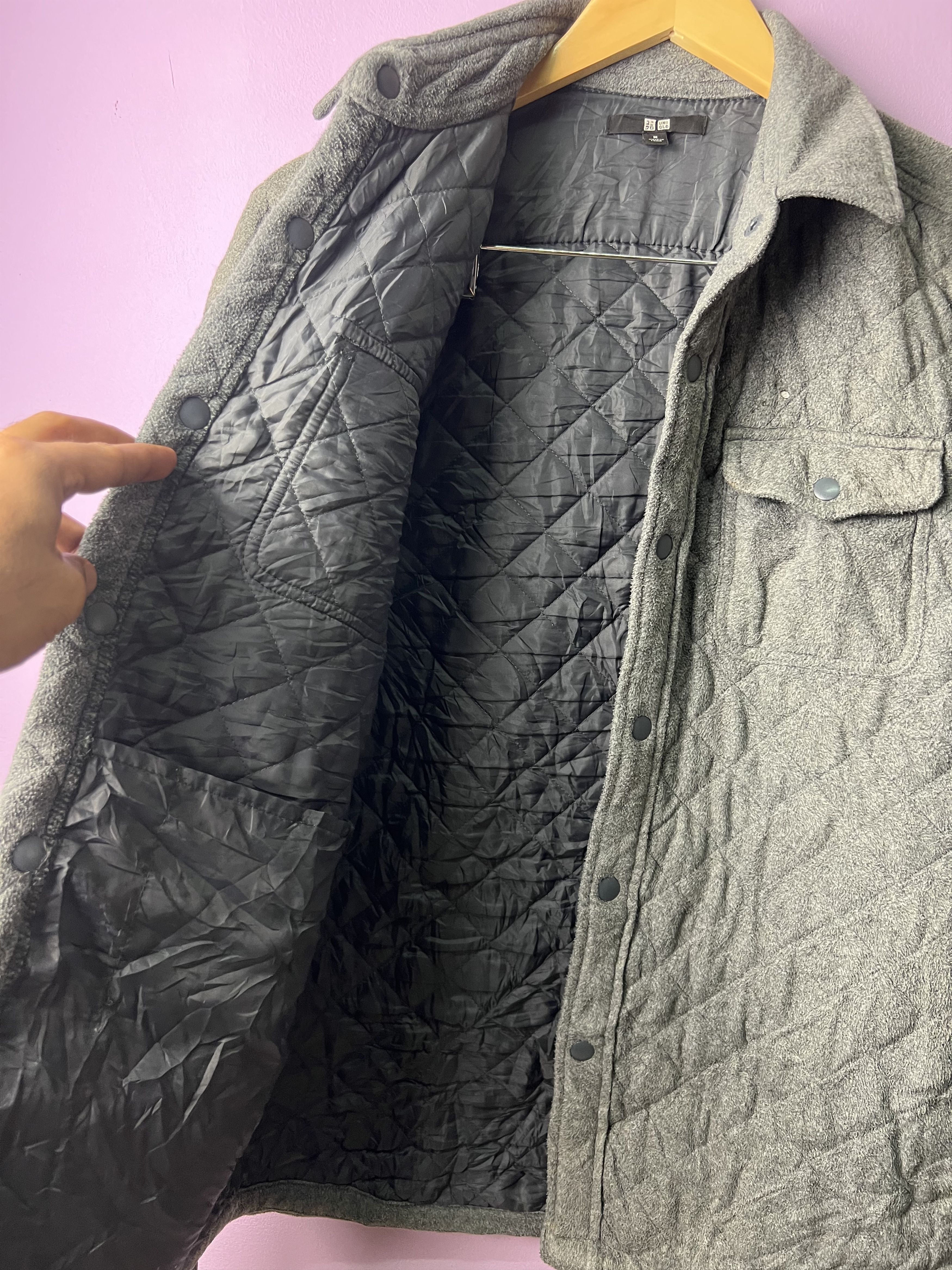 Japanese Brand 🔥Sun Faded Uniqlo Quilted Jackets Size US S / EU 44-46 / 1 - 13 Thumbnail