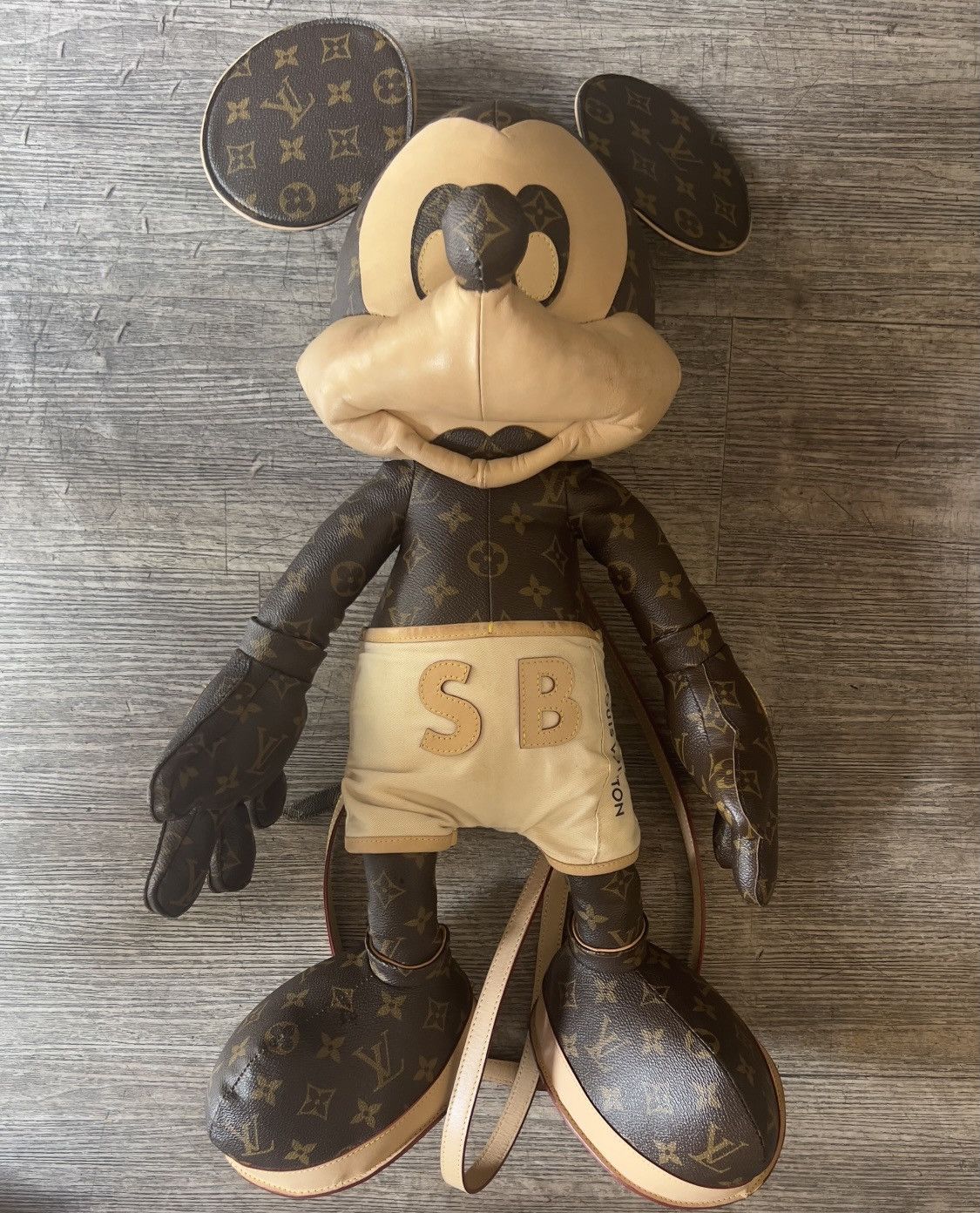 Louis Vuitton × Mickey Mouse Authentic Louis Vuitton Sheron Barber Mickey Mouse Backpack | Grailed