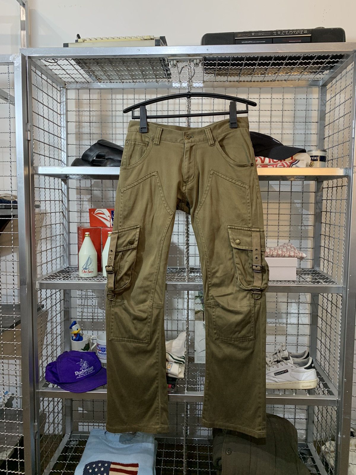 Issey Miyake × Tete Homme Tete Homme Tactical Cargo Pants Size US 31 - 1 Thumbnail