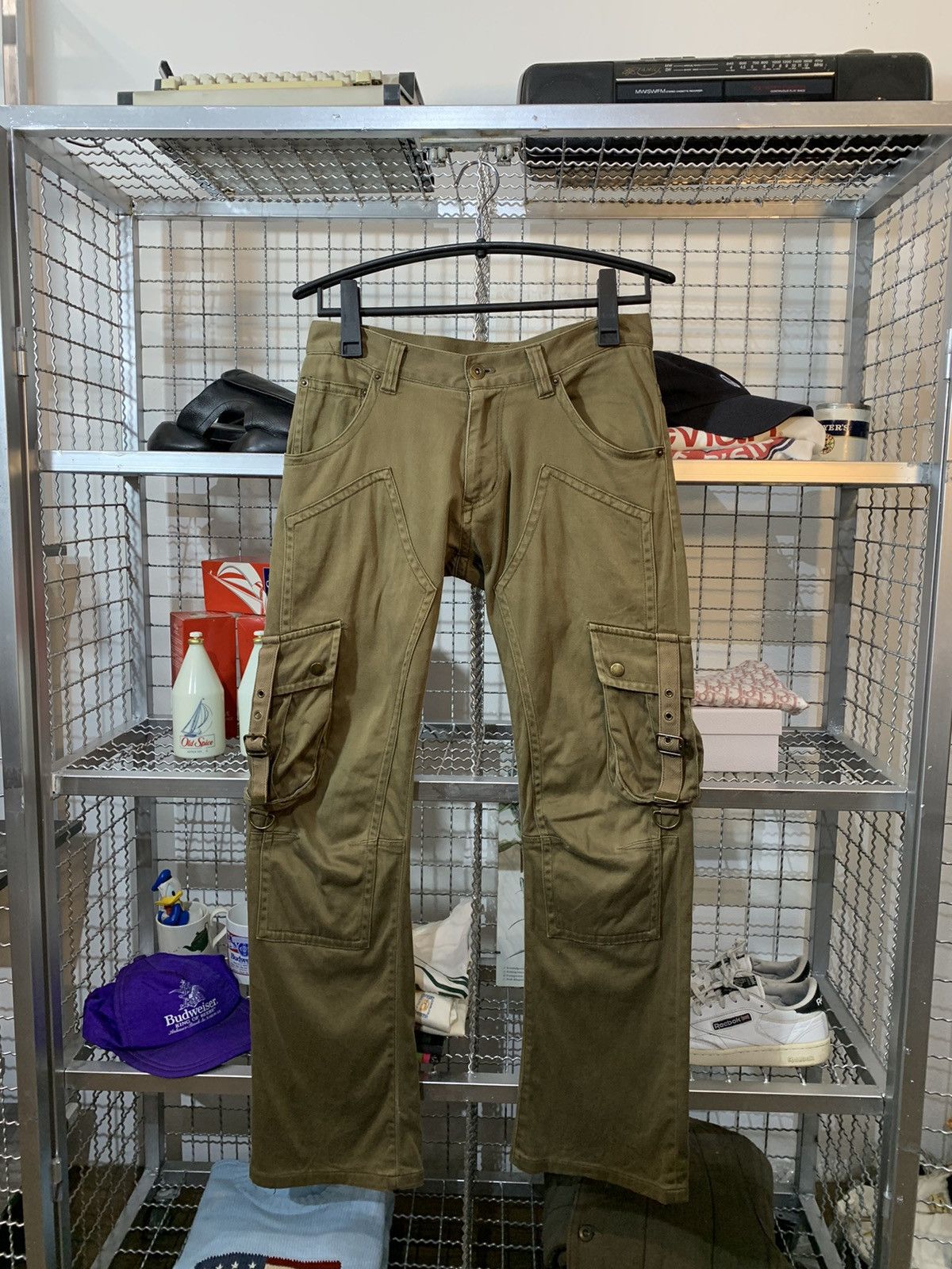 Issey Miyake × Tete Homme Tete Homme Tactical Cargo Pants Size US 31 - 2 Thumbnail