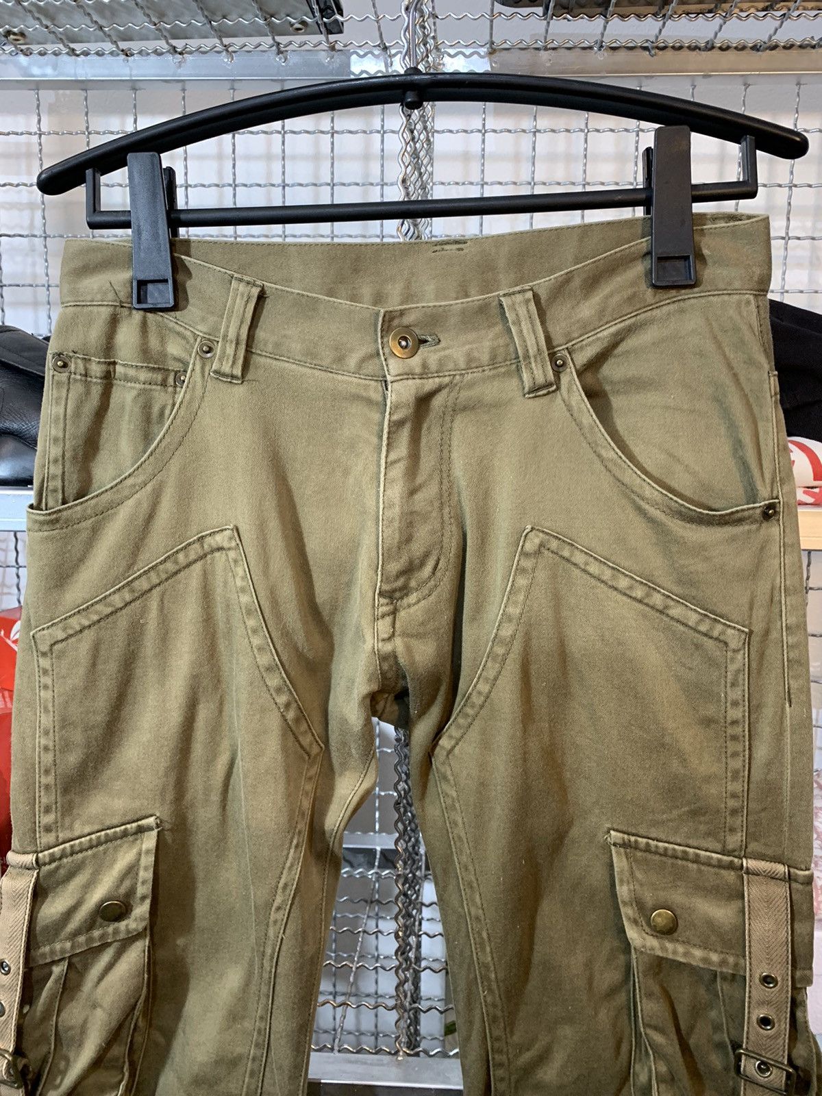 Issey Miyake × Tete Homme Tete Homme Tactical Cargo Pants Size US 31 - 3 Thumbnail