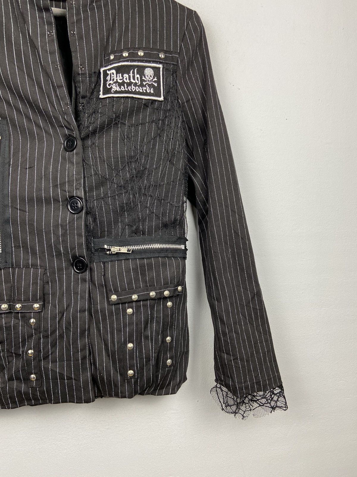 Japanese Brand Acdc Rag Japanese Brand Death Skateboard Coat Jackets Size S / US 4 / IT 40 - 9 Thumbnail