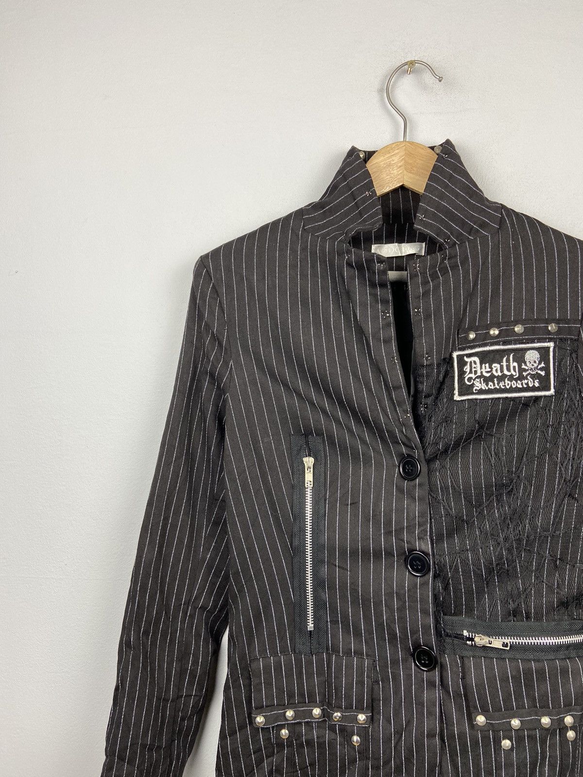 Japanese Brand Acdc Rag Japanese Brand Death Skateboard Coat Jackets Size S / US 4 / IT 40 - 7 Thumbnail