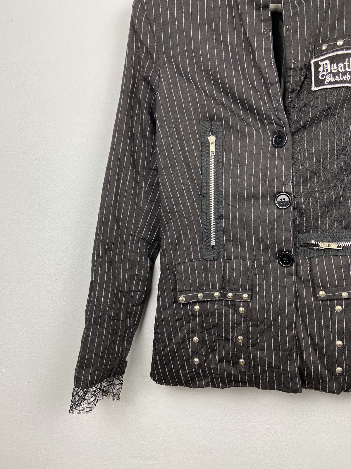 Japanese Brand Acdc Rag Japanese Brand Death Skateboard Coat Jackets Size S / US 4 / IT 40 - 8 Thumbnail
