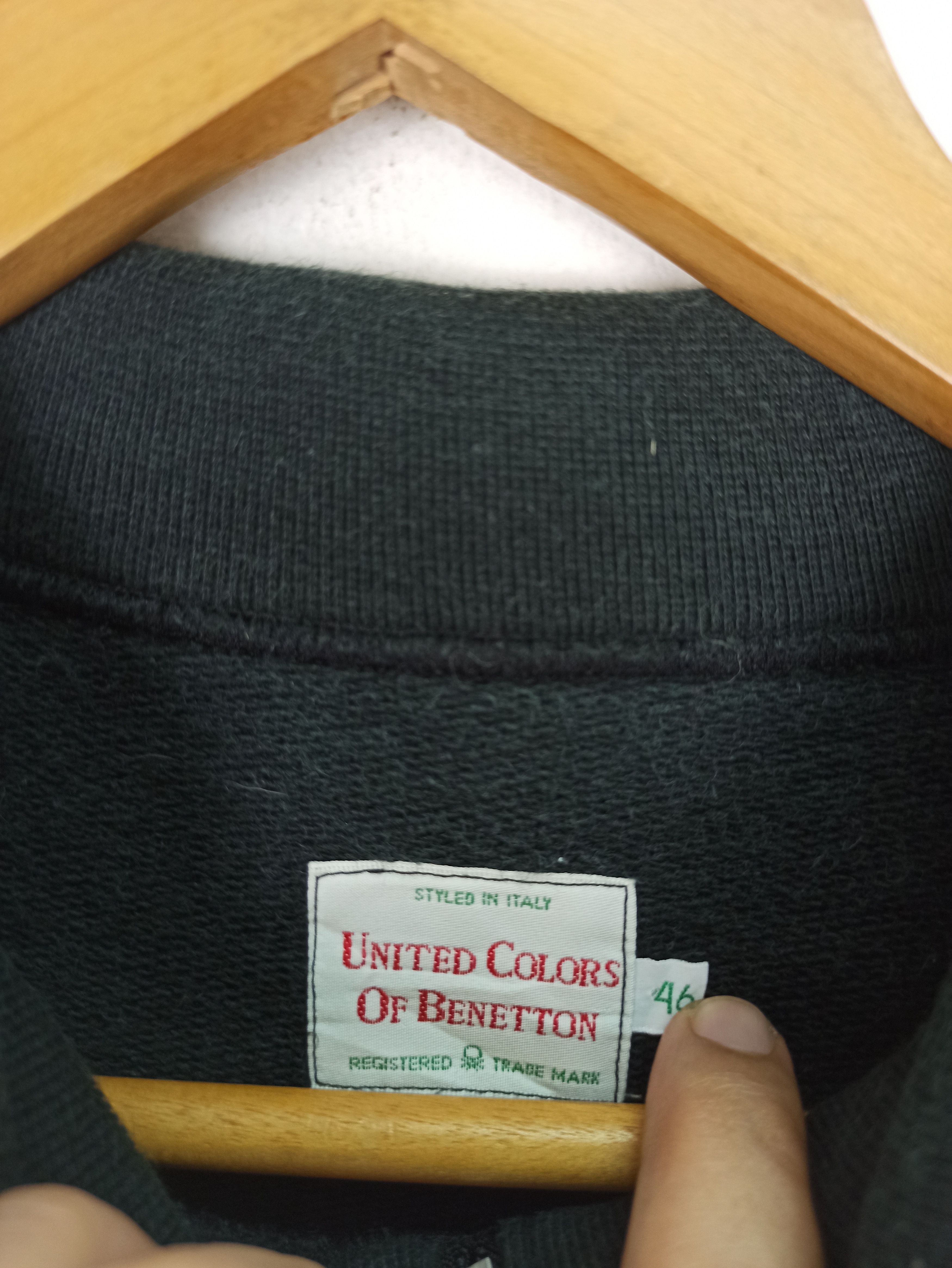 United Colors Of Benetton United Colour of Benetton Sweatshirt Logo embroidery (c40) Size US L / EU 52-54 / 3 - 5 Thumbnail