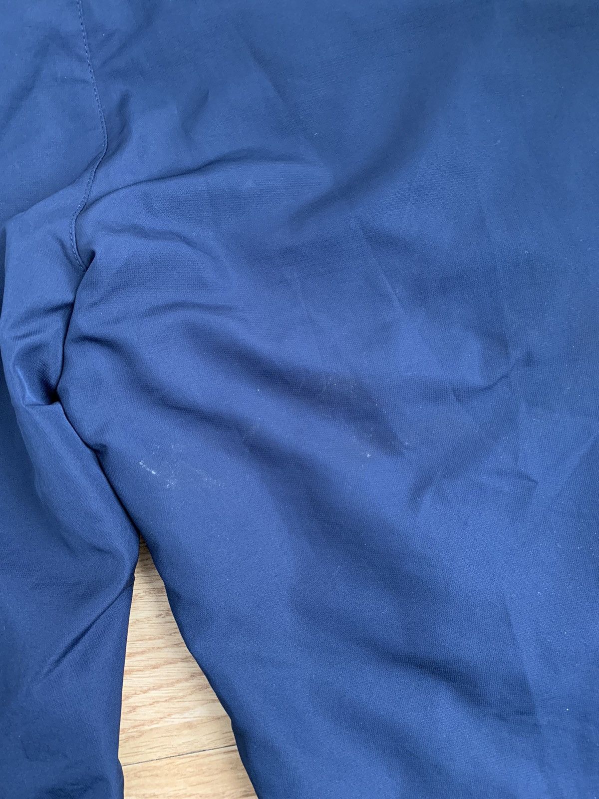 Nike × Vintage Vintage Nike Navy Track Pants Swoosh Drill Size US 32 / EU 48 - 6 Thumbnail